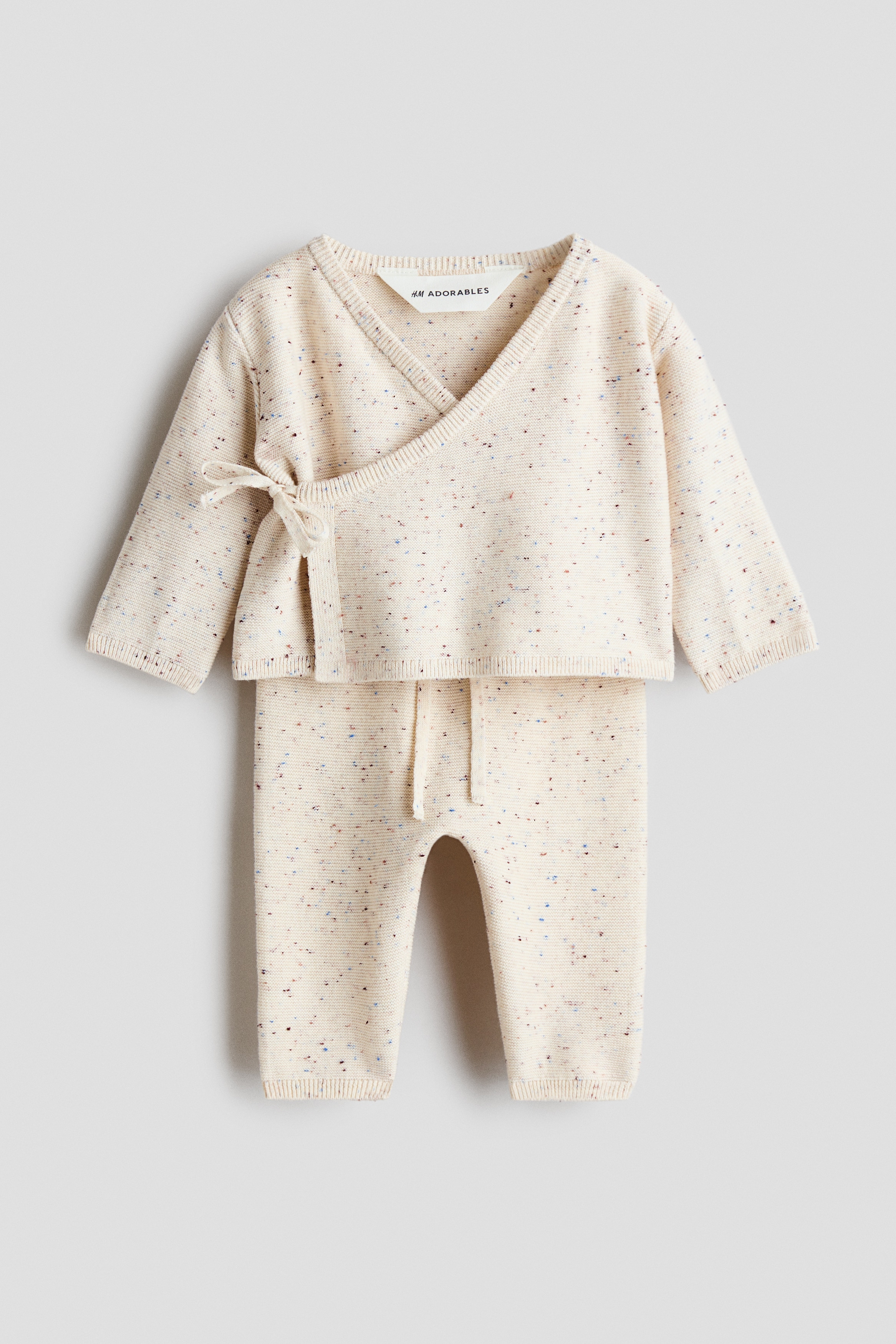2-piece Fine Knit Cotton SetModel