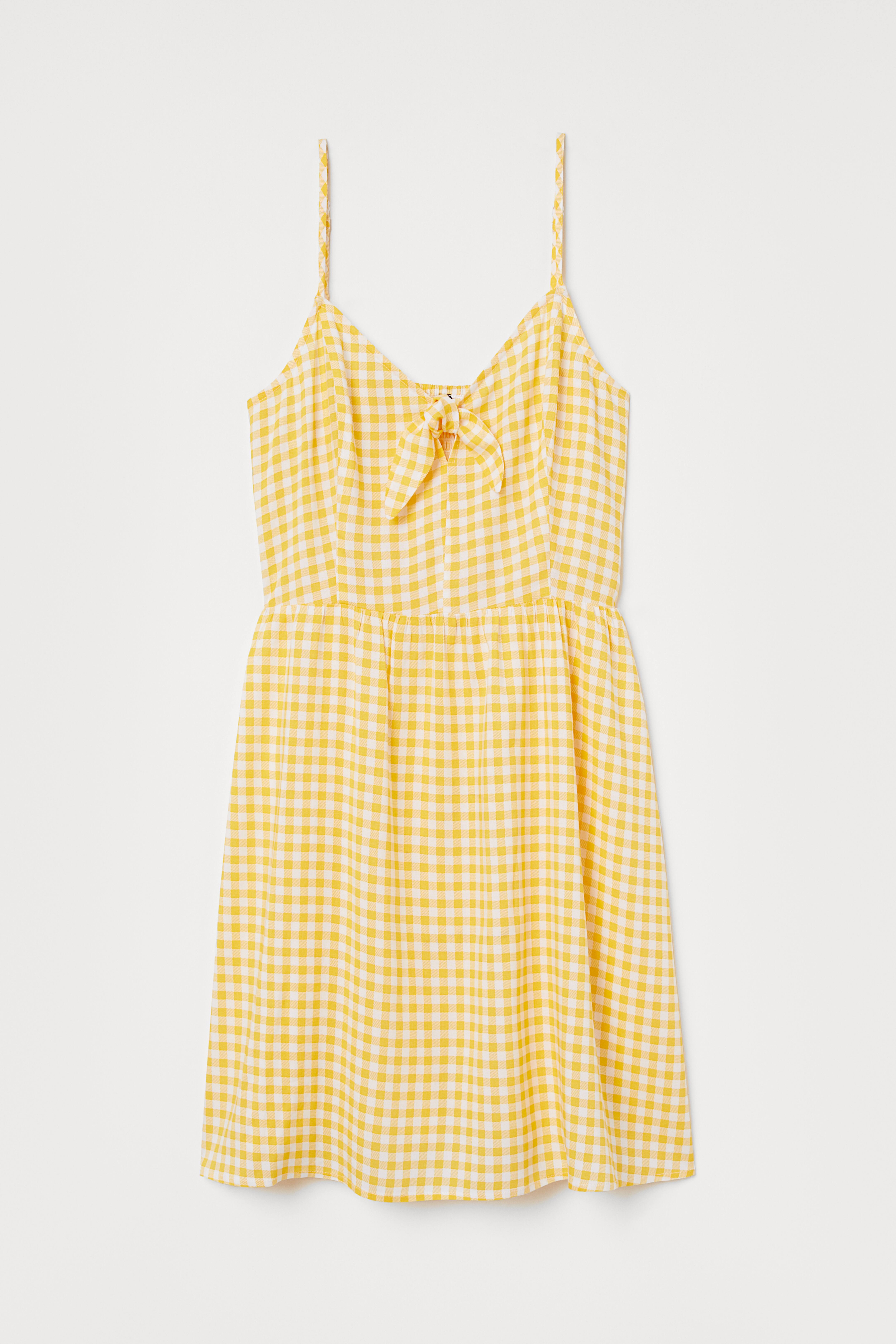 Fashion h&m tie front dress