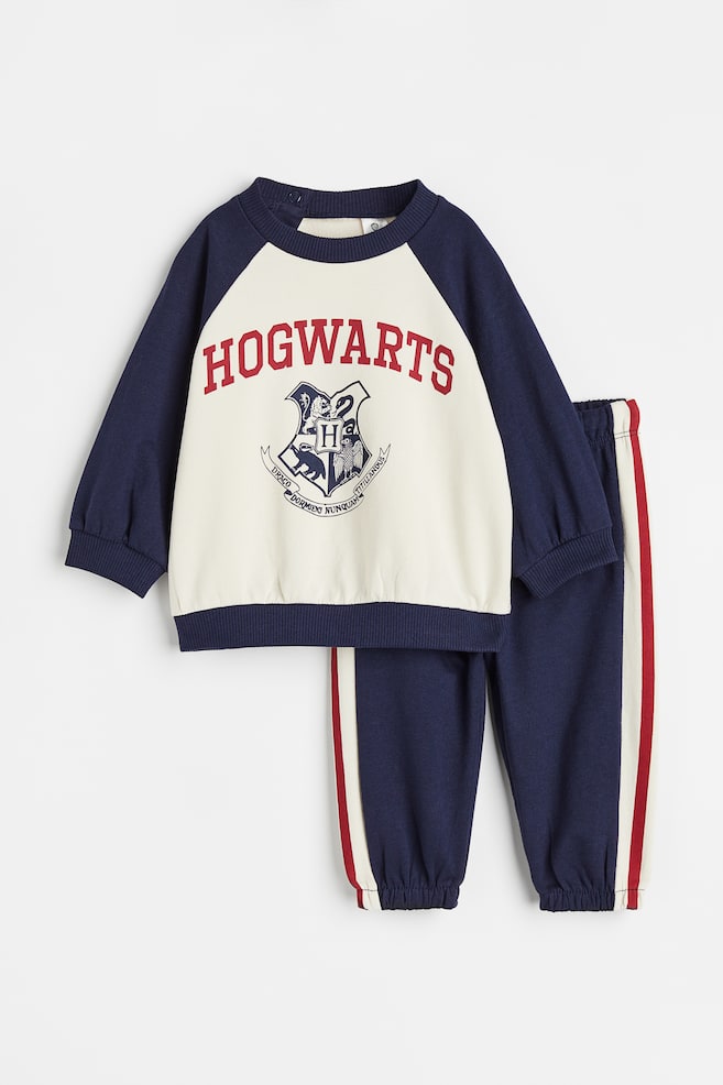 2-piece sweatshirt set - Dark blue/Harry Potter/Grey/Mickey Mouse/Light grey/Harry Potter/Grey marl/Harvard