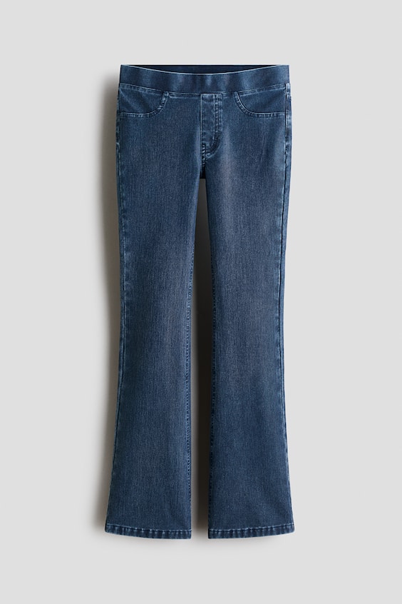 Детские джинсы H&M Flared Denim-Look Jeggings