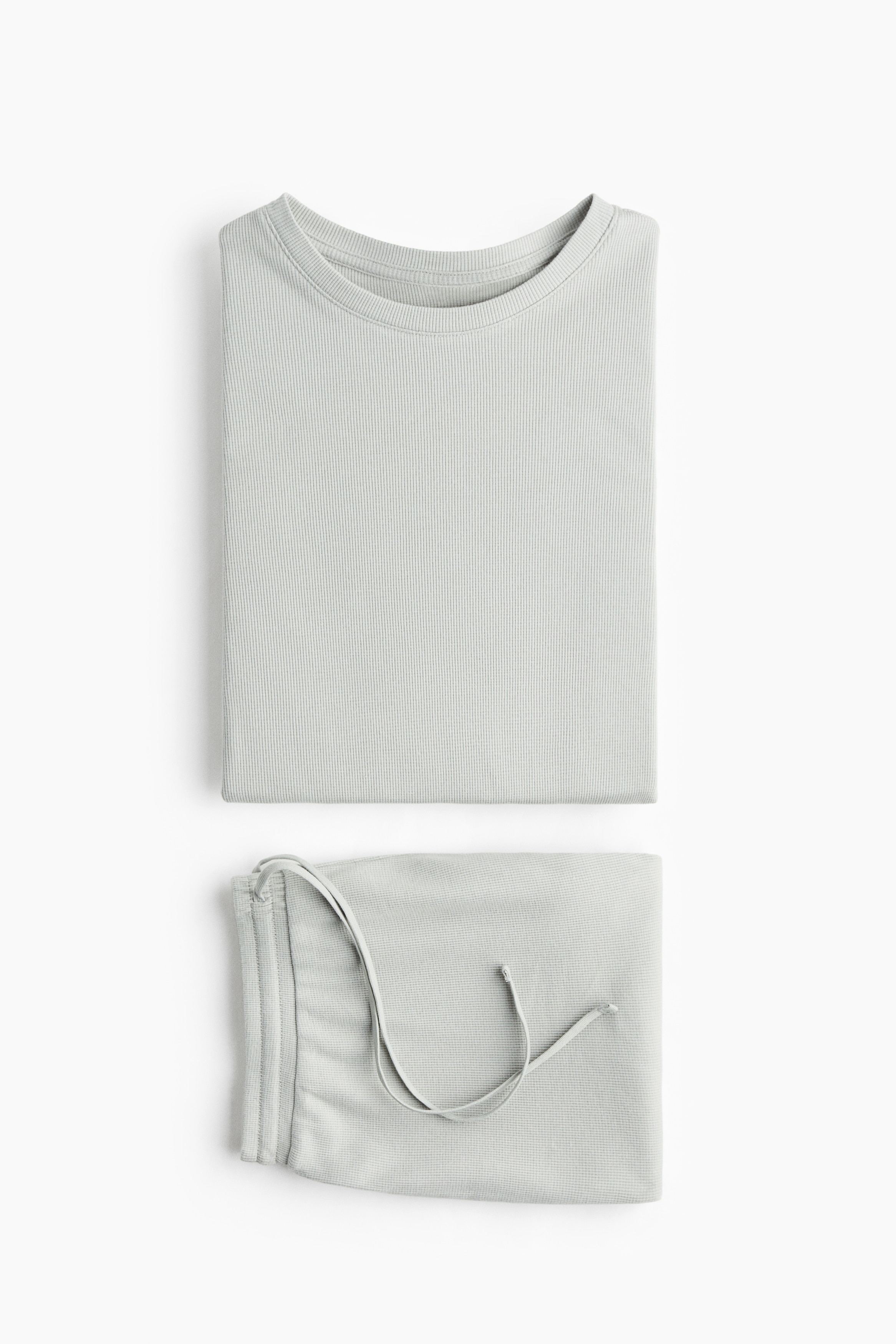 Waffled cotton pyjamas