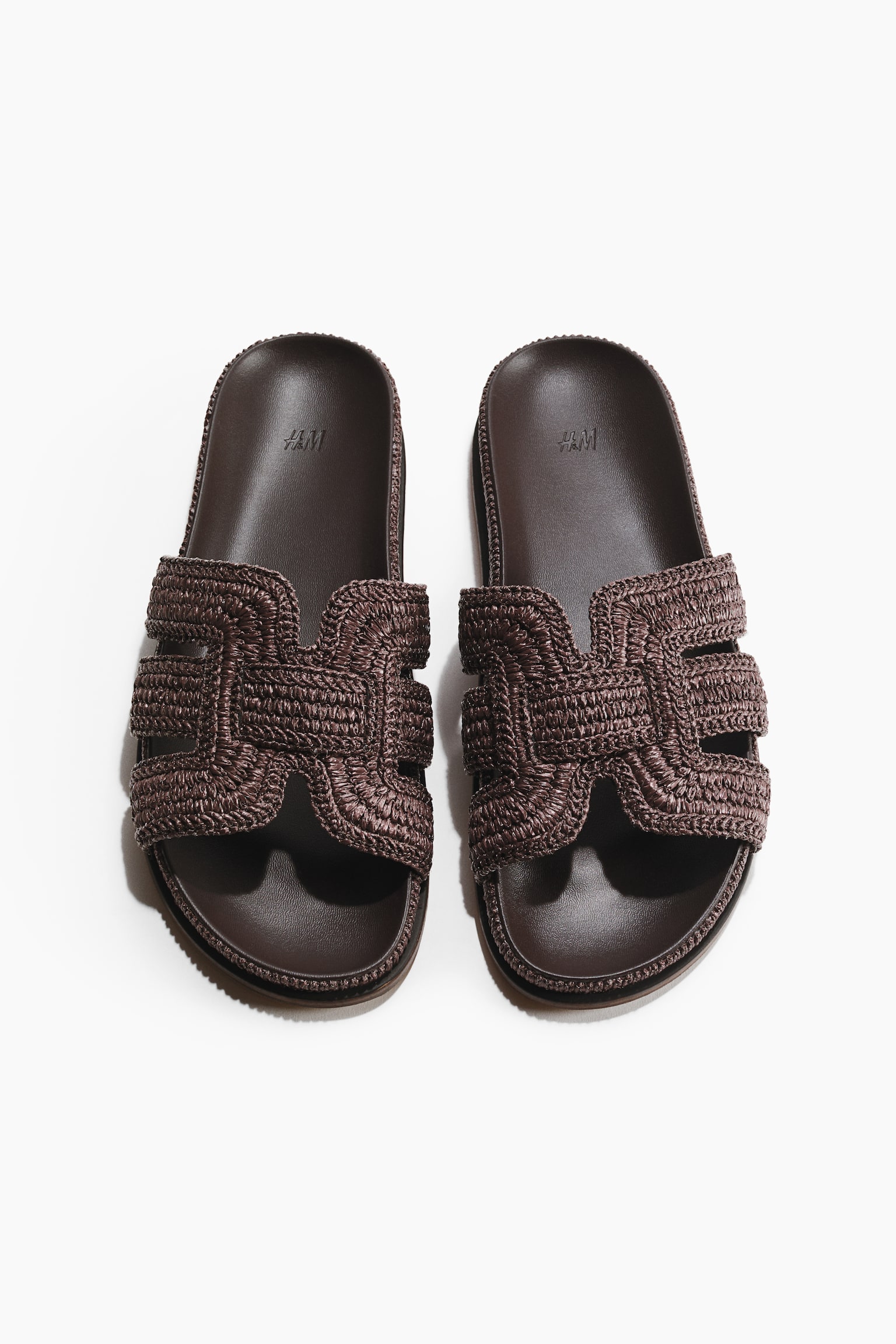 Sandalias en paja trenzada - 1