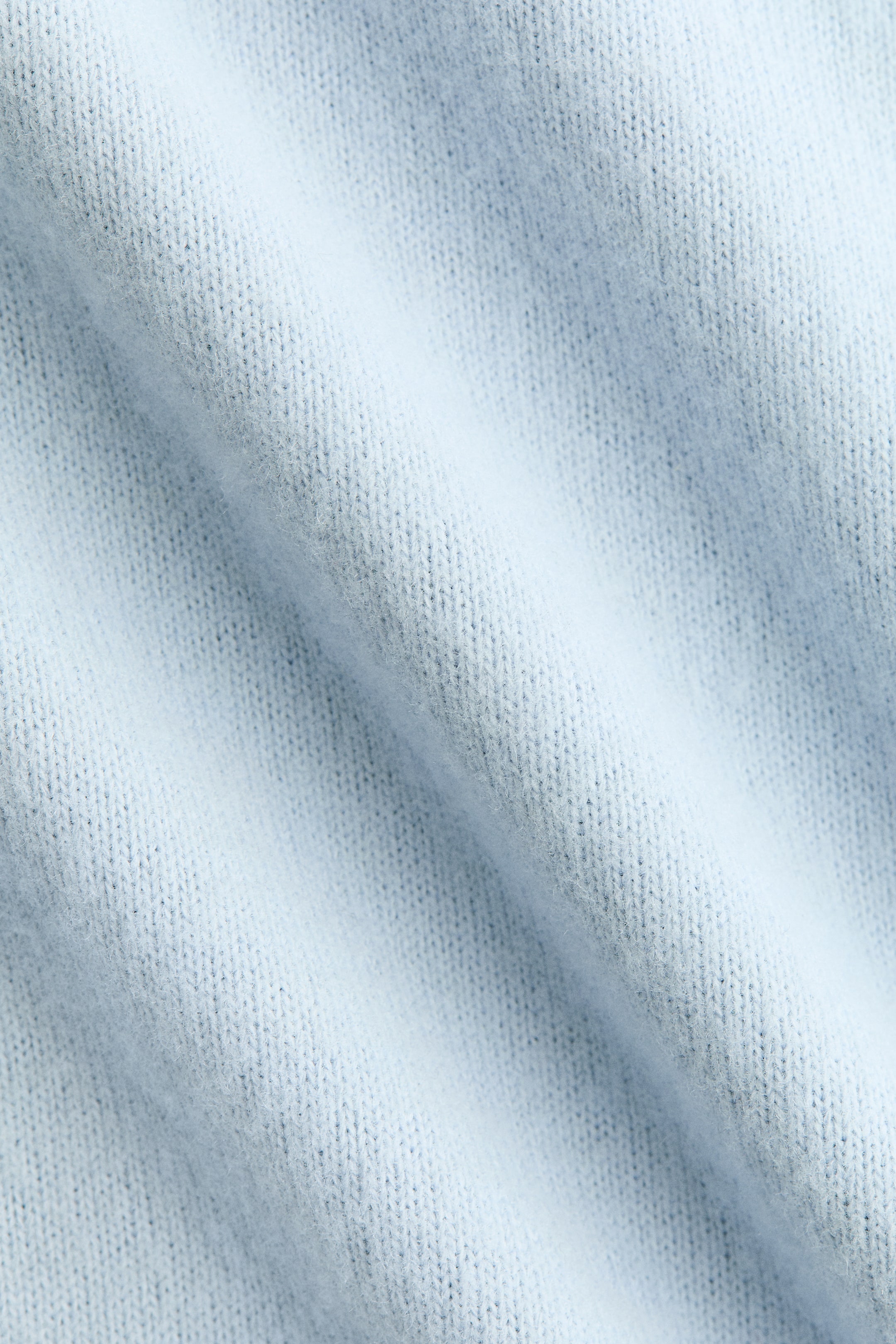 Größeres Bild anzeigen: Strickshirt mit Spitze - Hellblau - Ladies | H&M AT 2