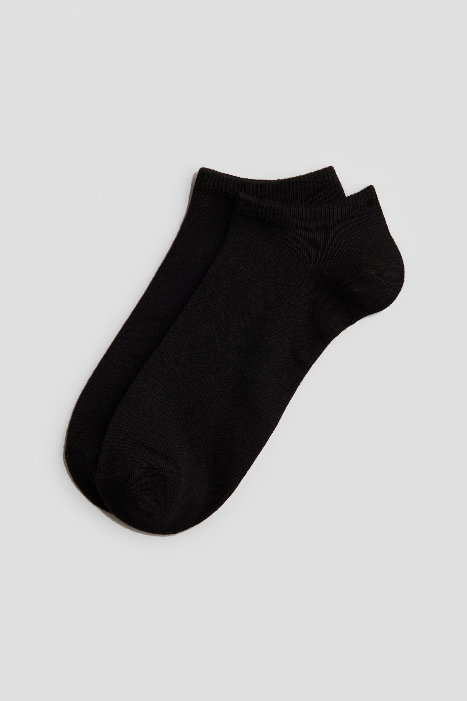 10-pack ankle socks-Black - 1
