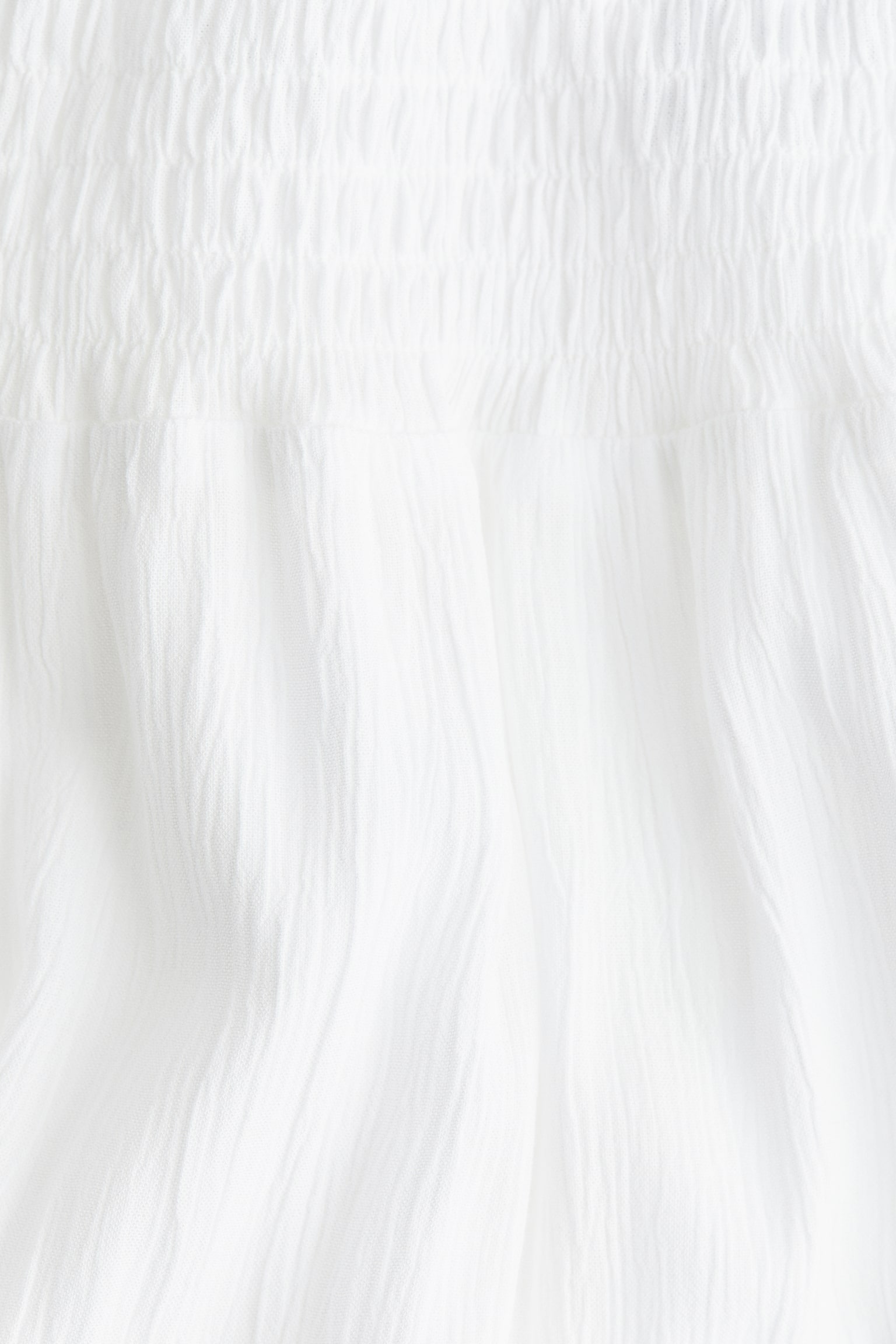 Детская юбка H&M Smocked Tiered, цвет: Белый — фото 2