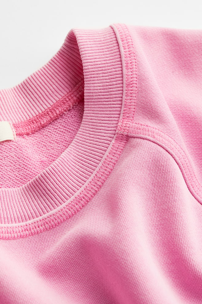 Sweatshirt - Light pink/Lyseblå - 6