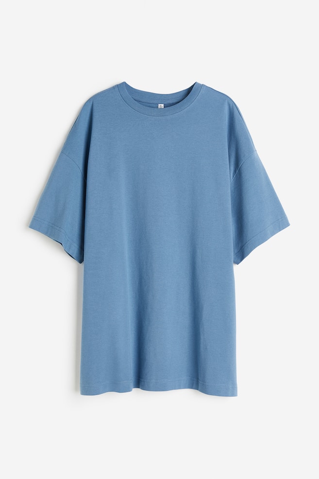 Oversized T-shirt - Blue/White/Black/Dark grey/dc/dc/dc/dc - 2