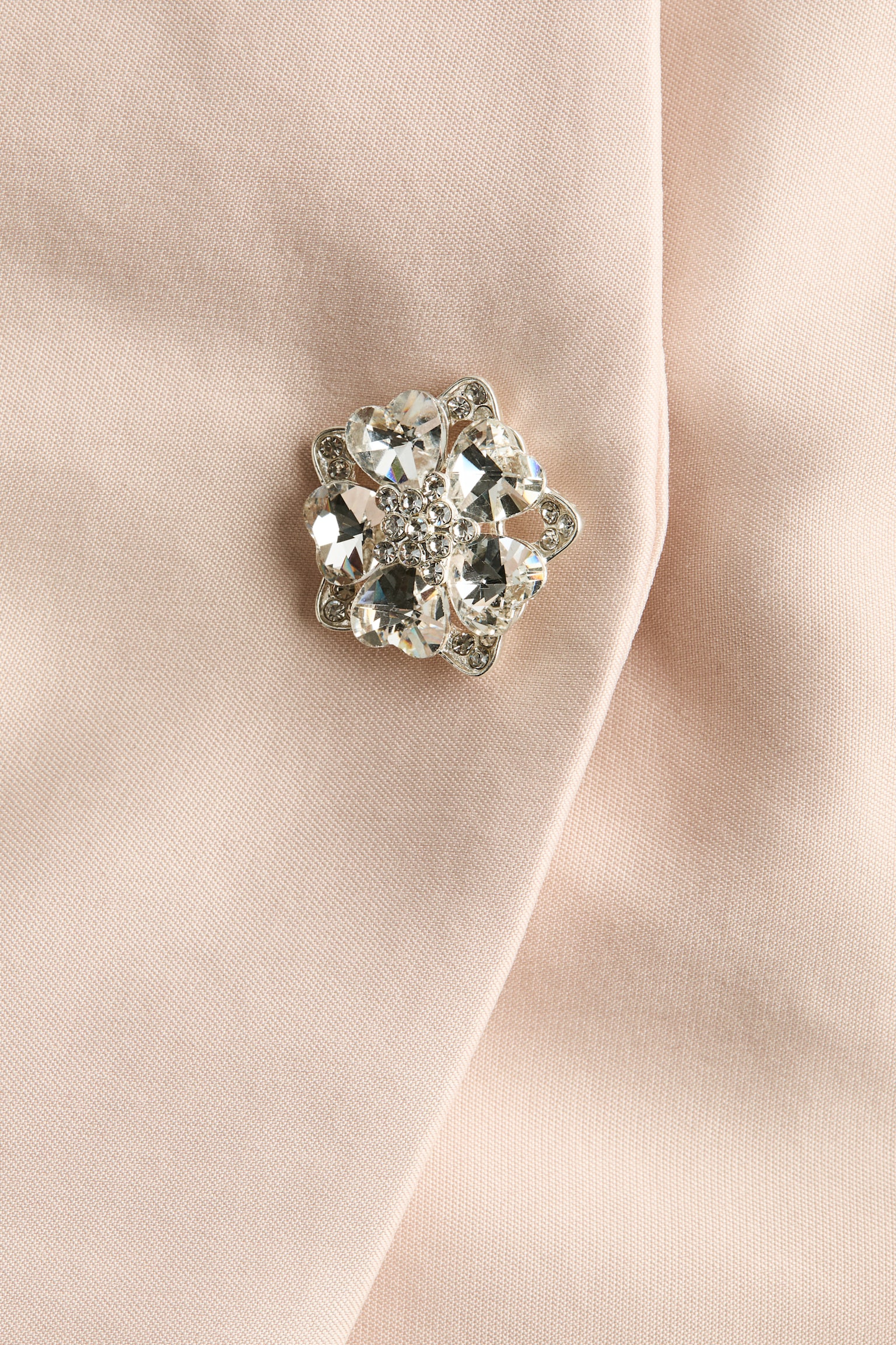 Asymmetric wrap waistcoat - Light beige/Black