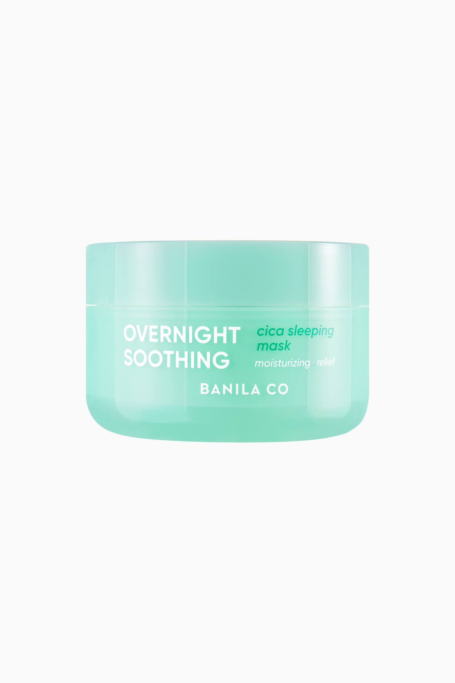 Soothing Cica Sleeping Mask - Light Turquoise - 1