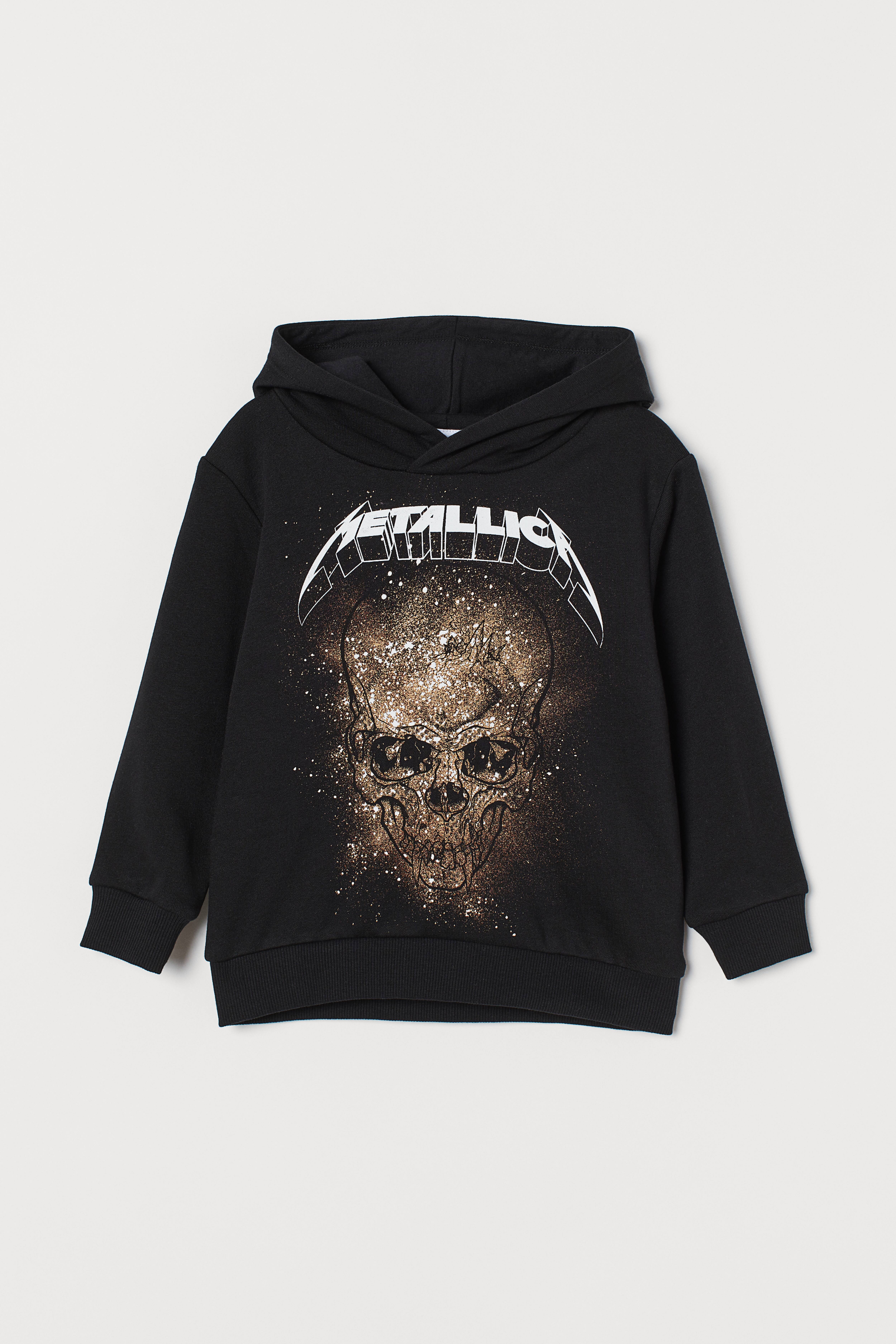 Kids metallica hoodie sale