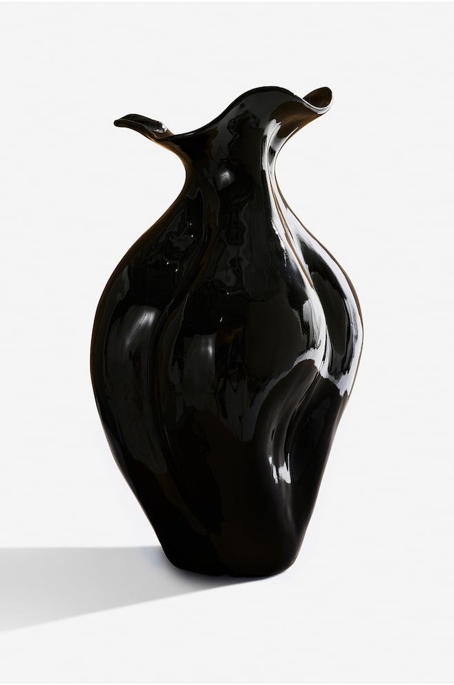 Daegu Vase - Glossy Schwarz - 1