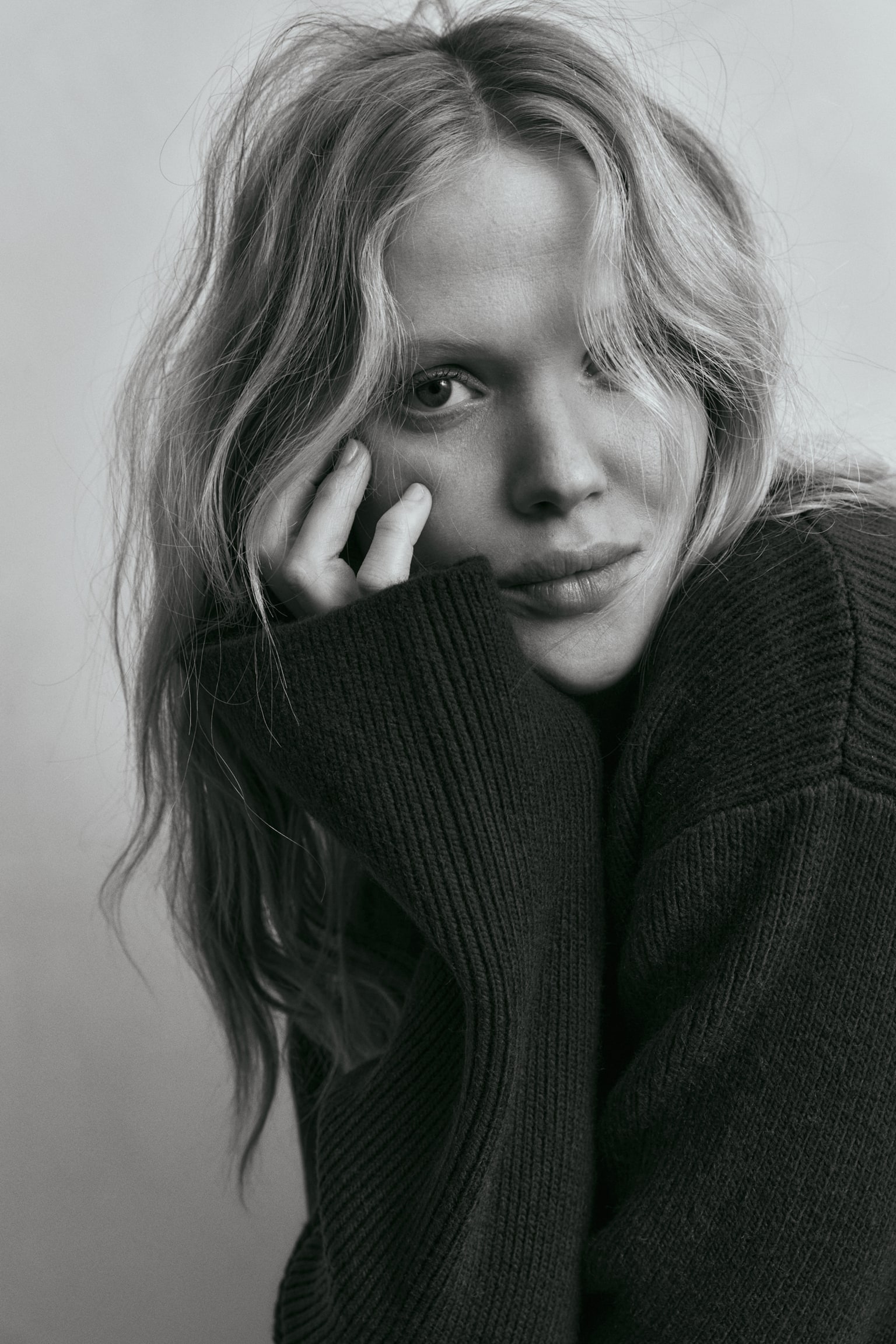 MAMA 羅紋針織開襟衫 - 深咖啡色 - 4