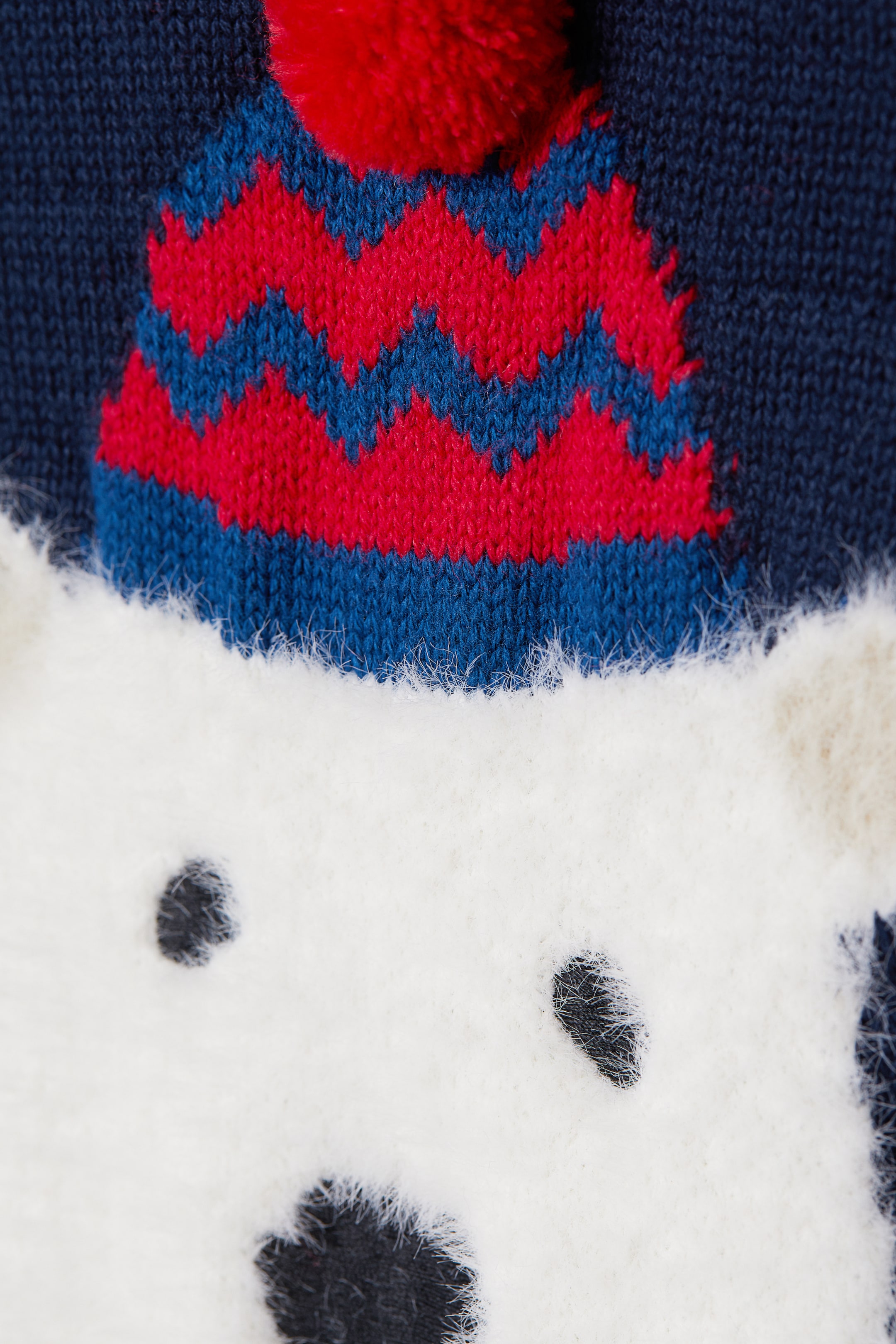 View larger image: Fine-knit jumper - Dark blue/Polar bear - Kids | H&M IE 2