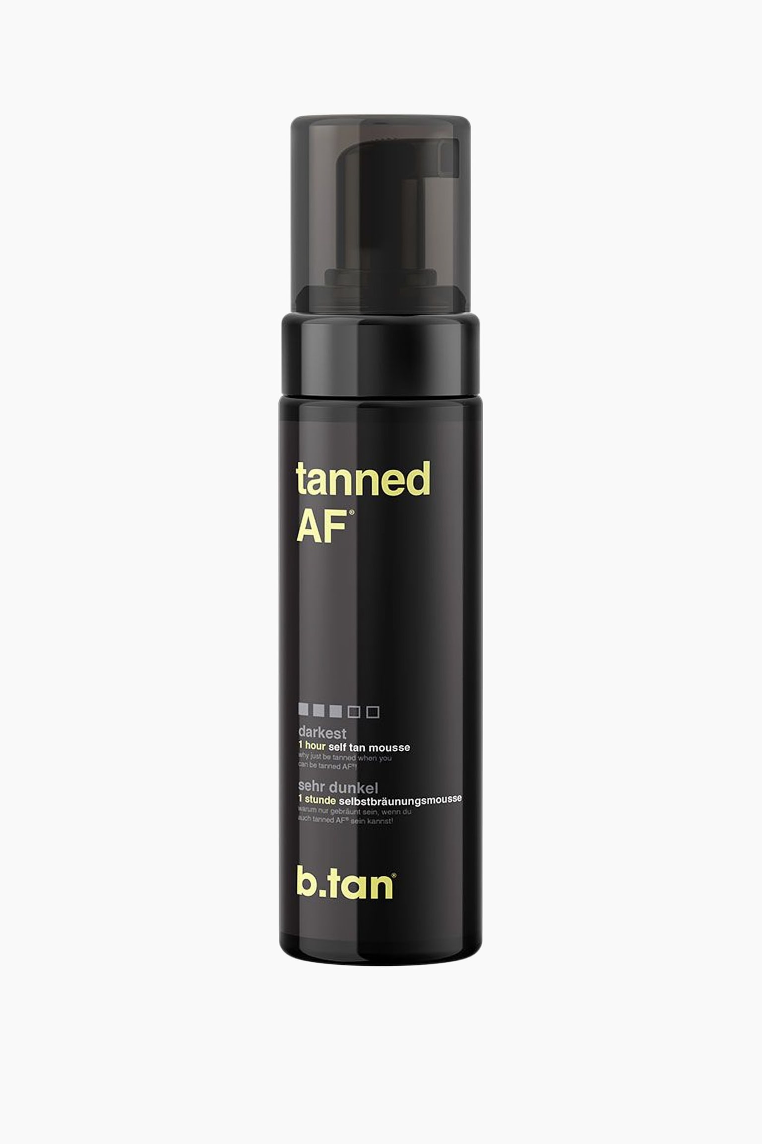 Tanned Af Self Tan Mousse - Darkest - 1
