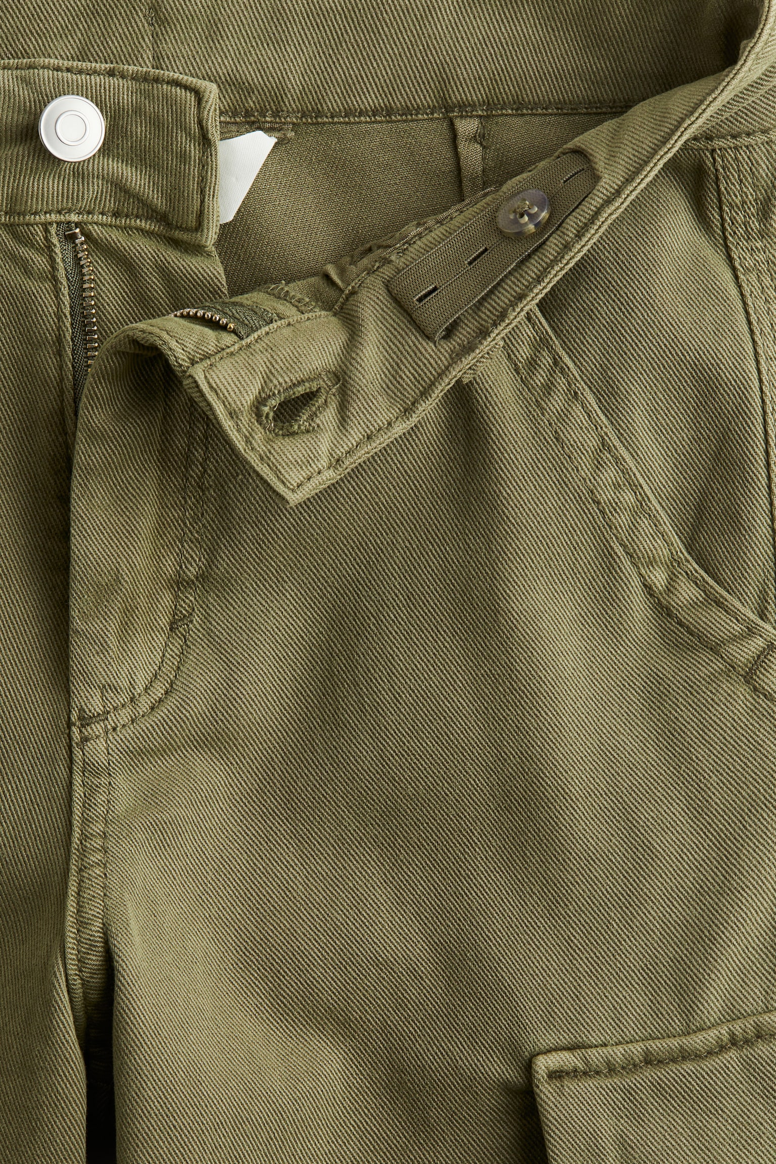 Cargo trousers - Khaki green/Brown - 4