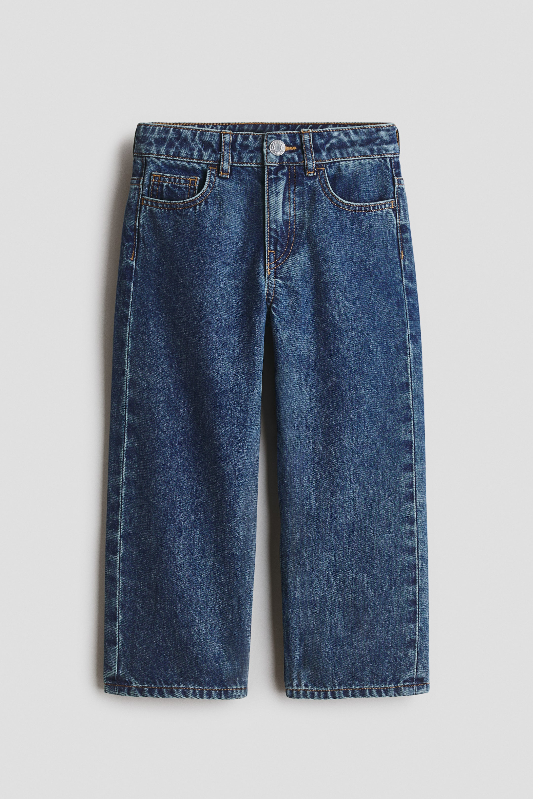 Ver imagen más grande: Loose Fit Jeans - Azul denim - NIÑOS | H&M ES 4