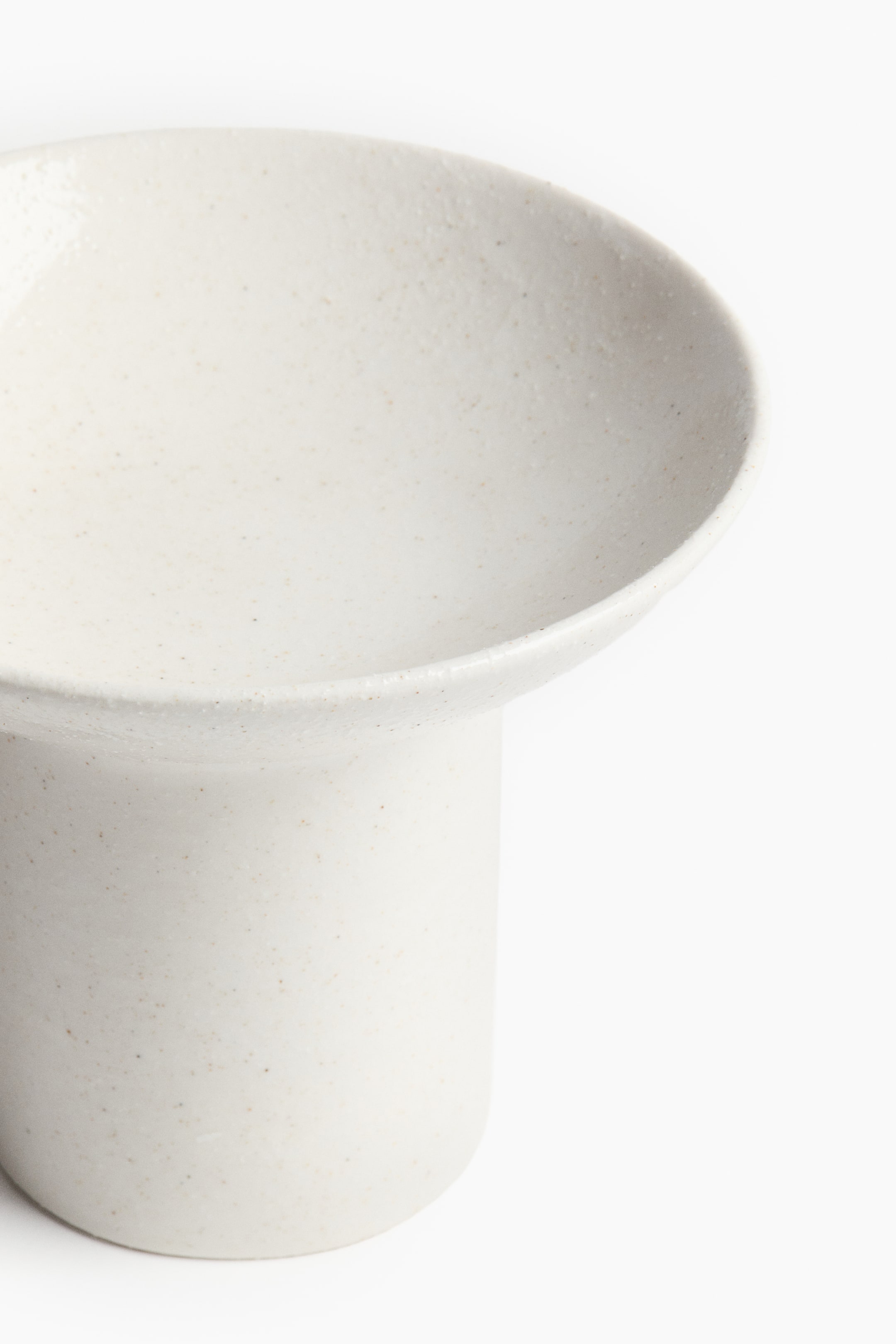 View larger image: Footed Serving Bowl - White | H&M US 3