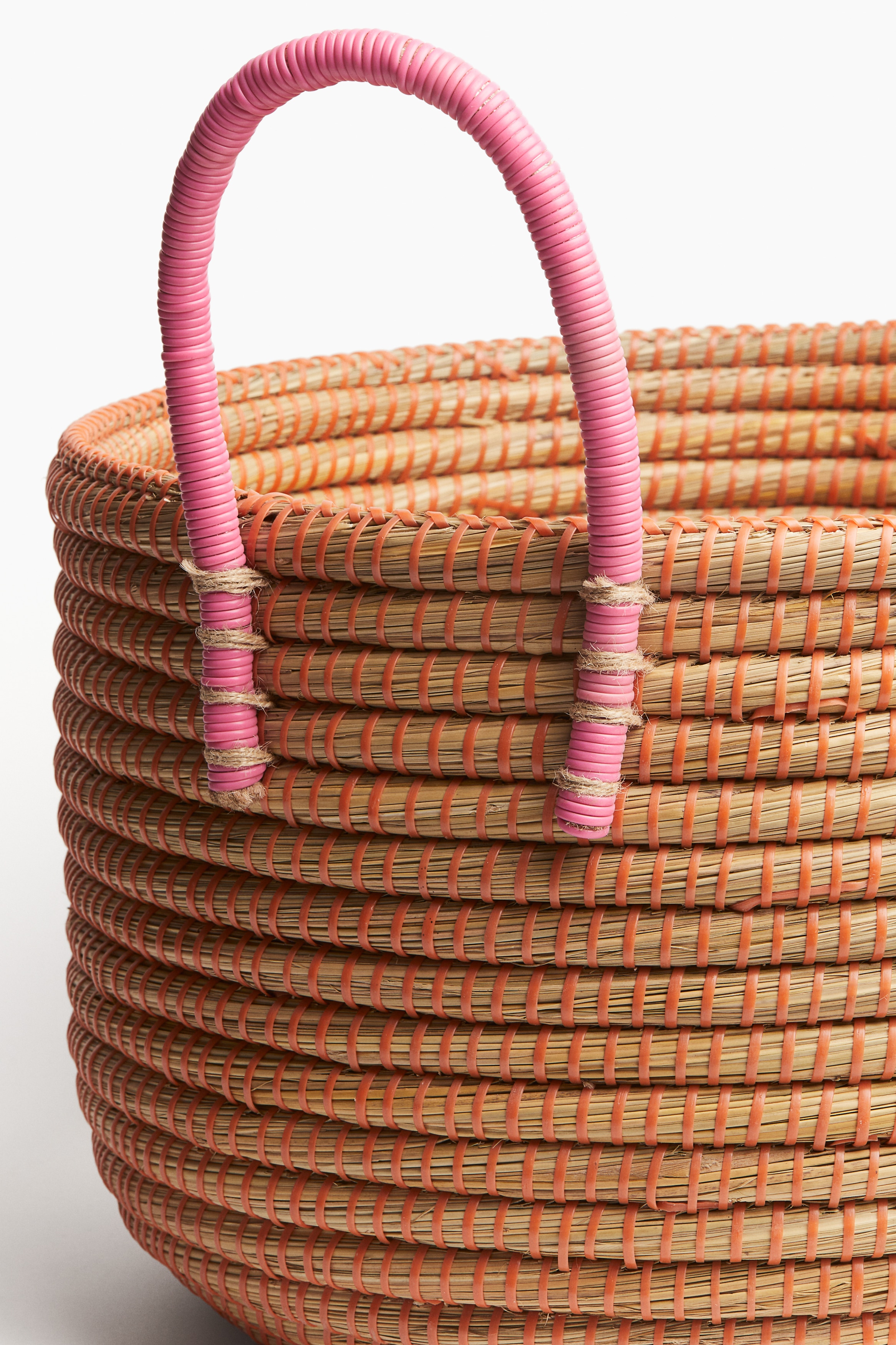 ハンドメイドストレージバスケット L - グリーン - Home All | H&M JP