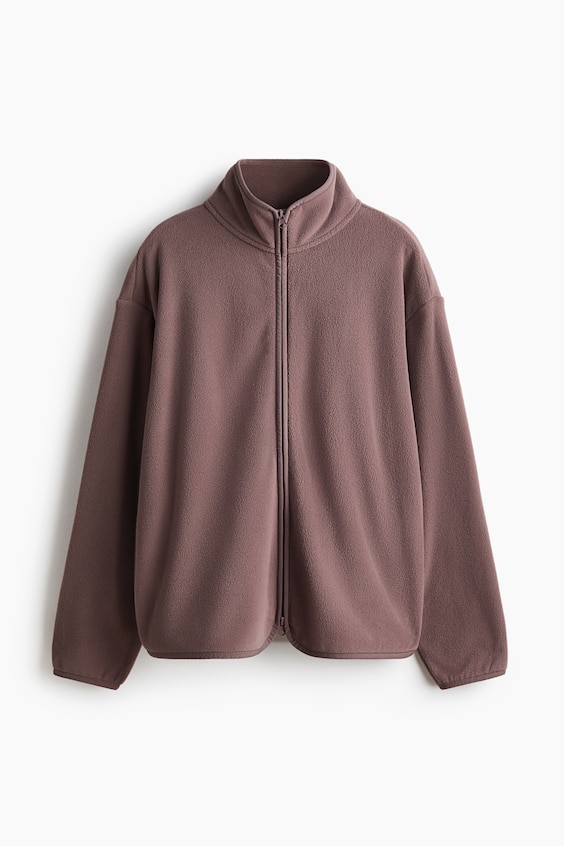 Женские куртки H&M Regular-Fit Fleece Activewear Jacket