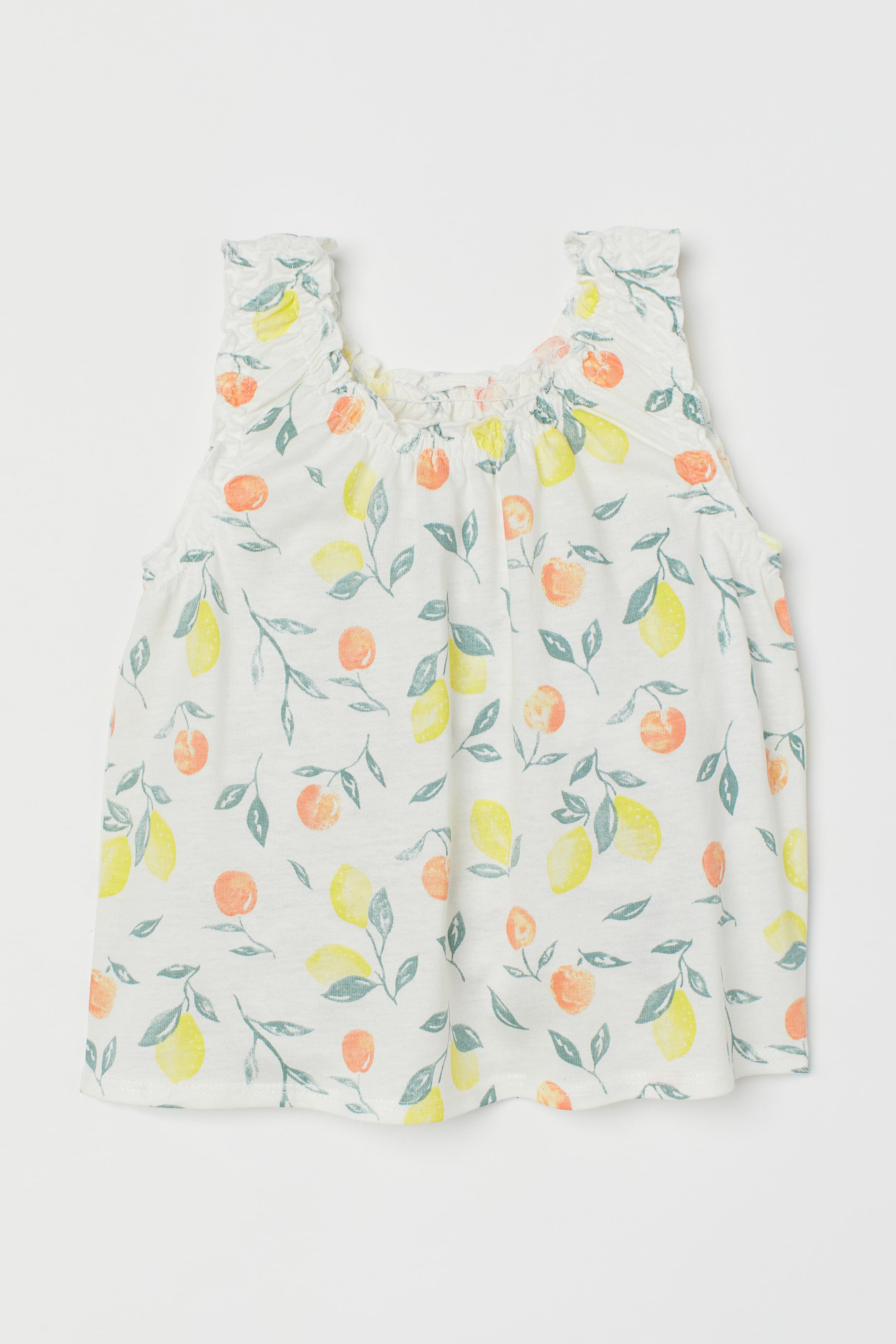 View larger image: Printed vest top - White/Fruit - Kids | H&M IE 1