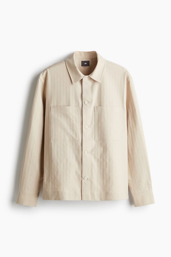 Мужские топы H&M Regular Fit Overshirt