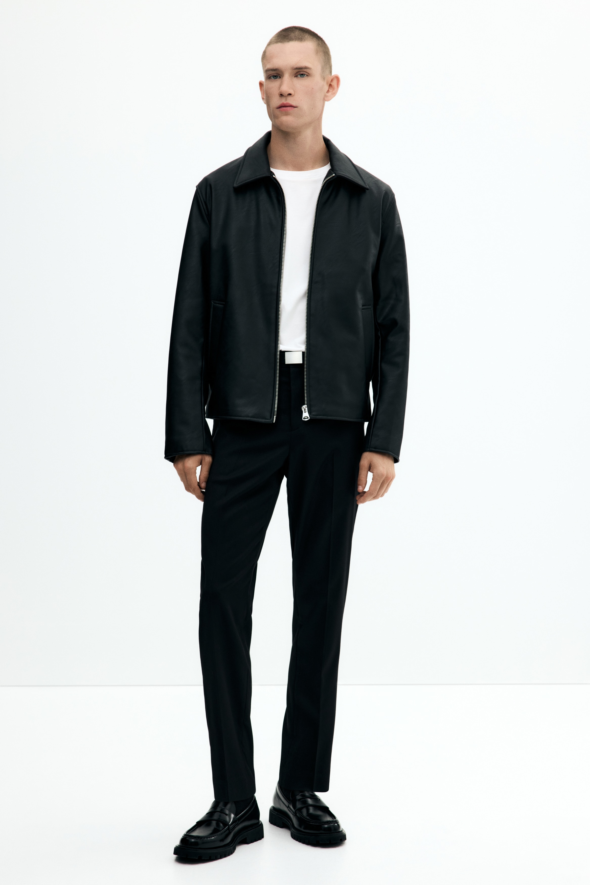 Pantalon d'habit près du corps - Noir/Bleu foncé/Gris foncé