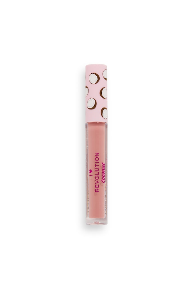 I Heart Revolution Tasty Coconut Lip Gloss - Nude Coconut Meringue/Pink Coconut Sugar - 1