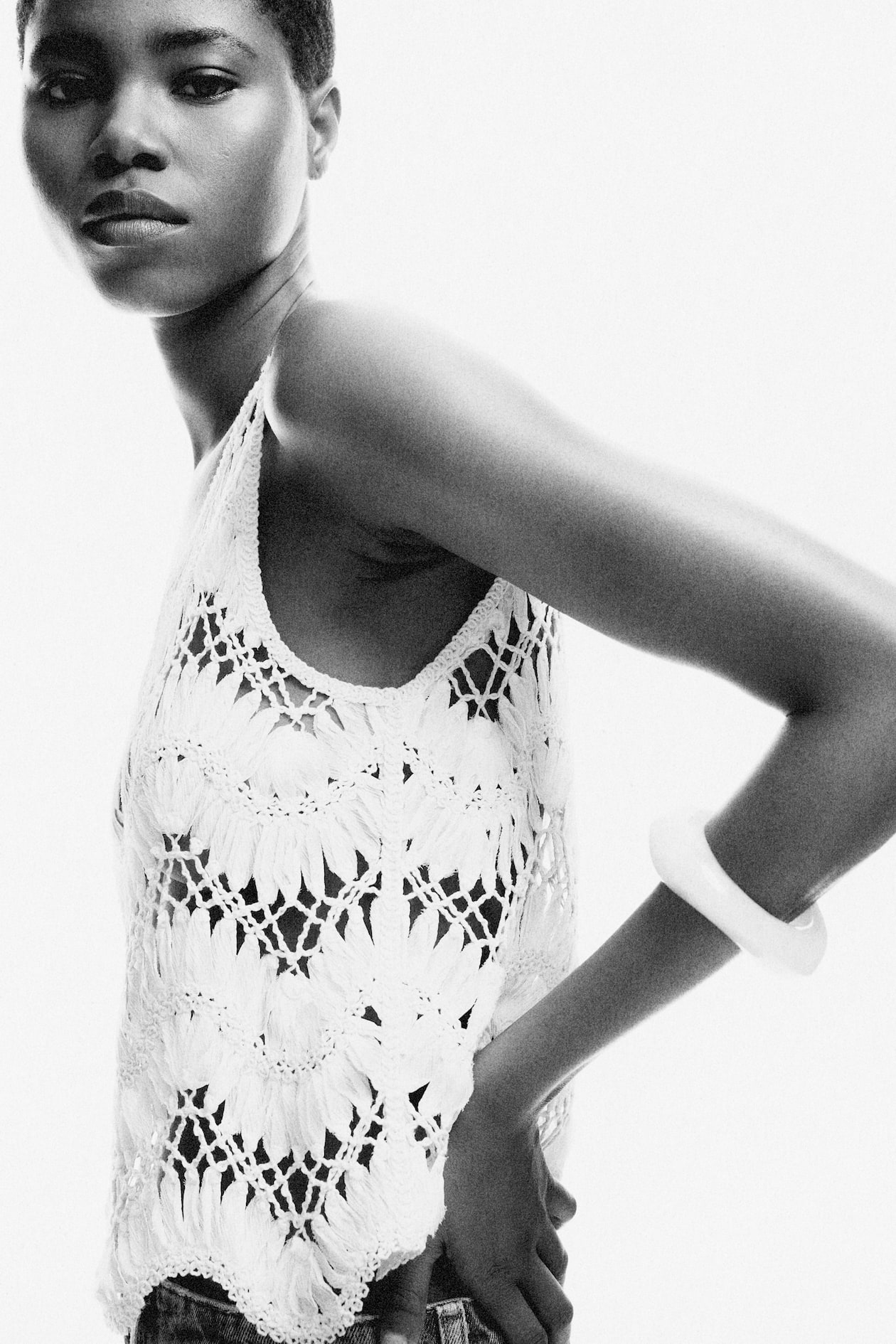 Crochet-Look Top - image 4