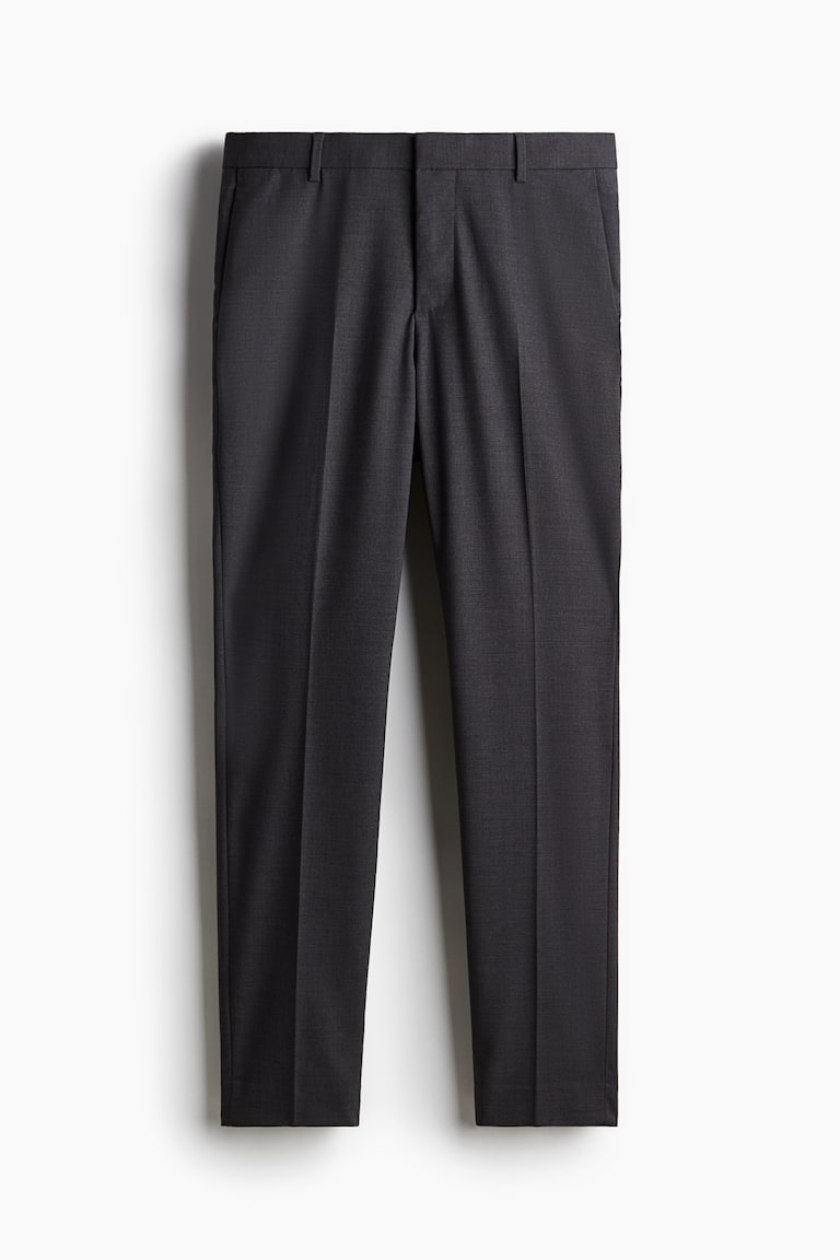 Men's Burgundy Skinny Fit Suit Pants | H&M US