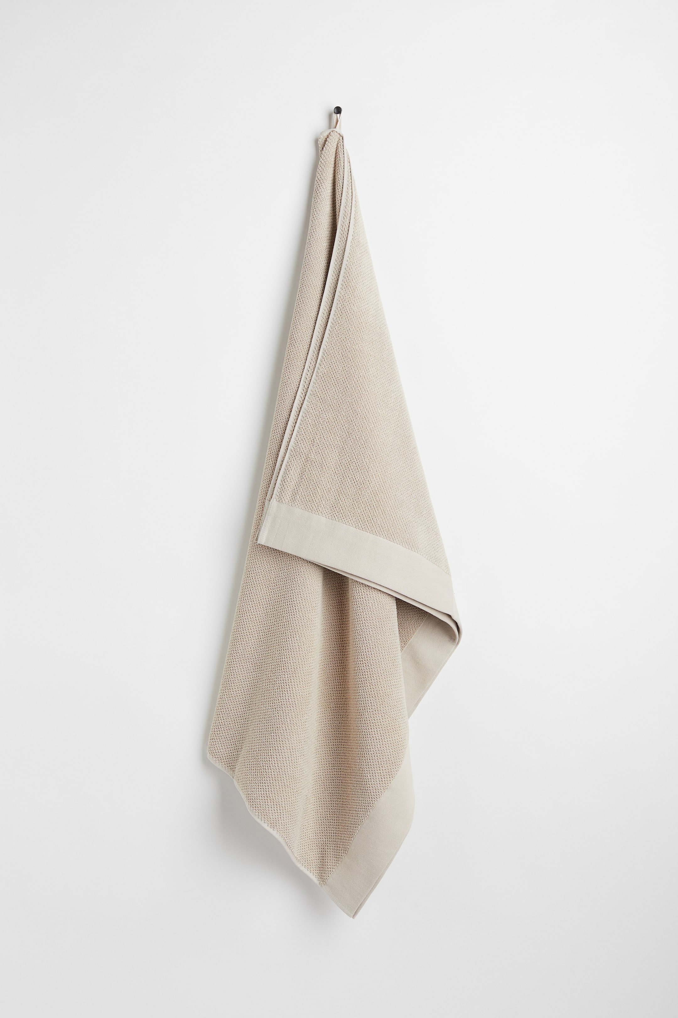 Cotton Terry Bath Sheet Light beige Home All H&M CA