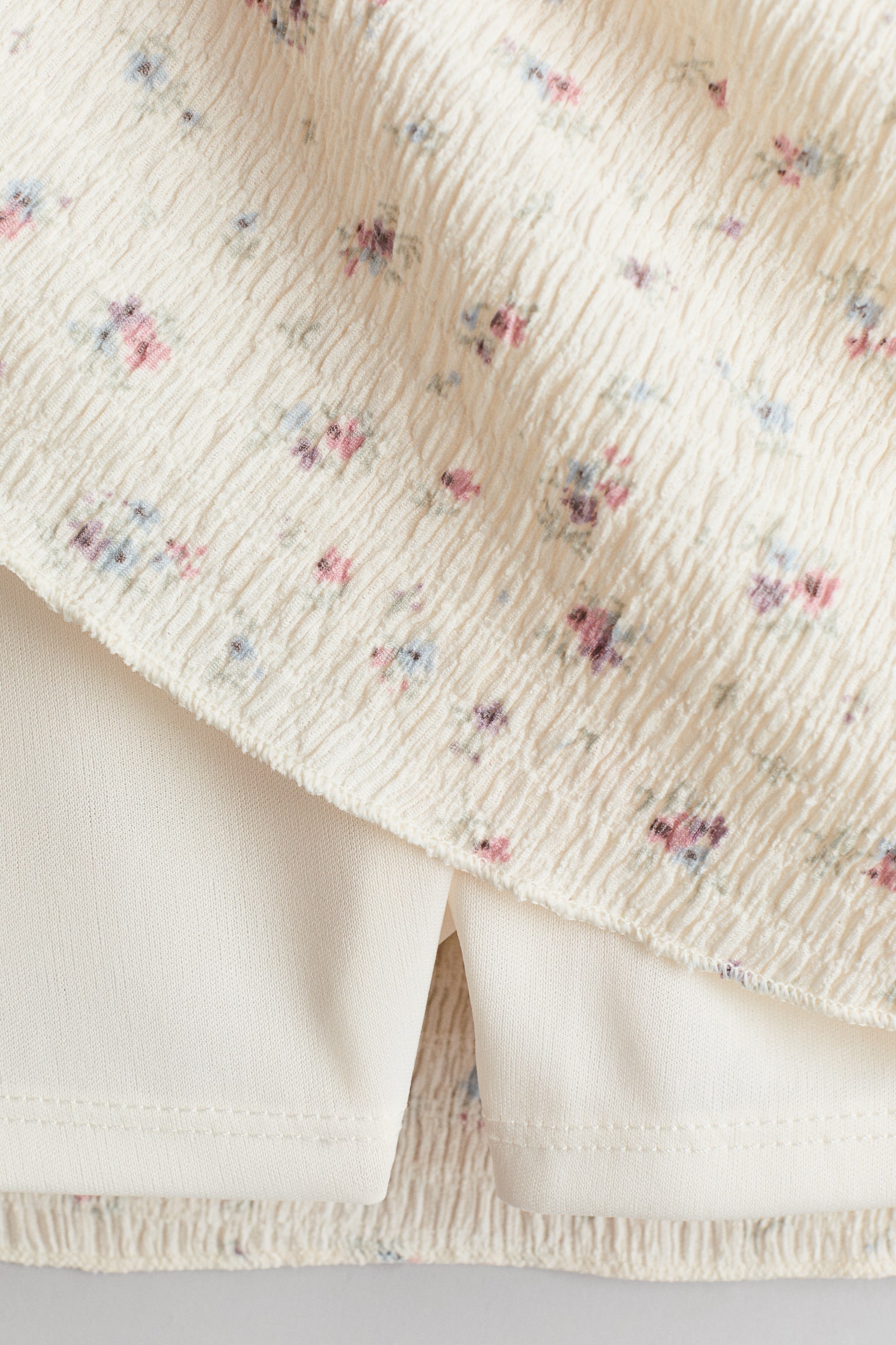 Falda estampada de volantes - 3