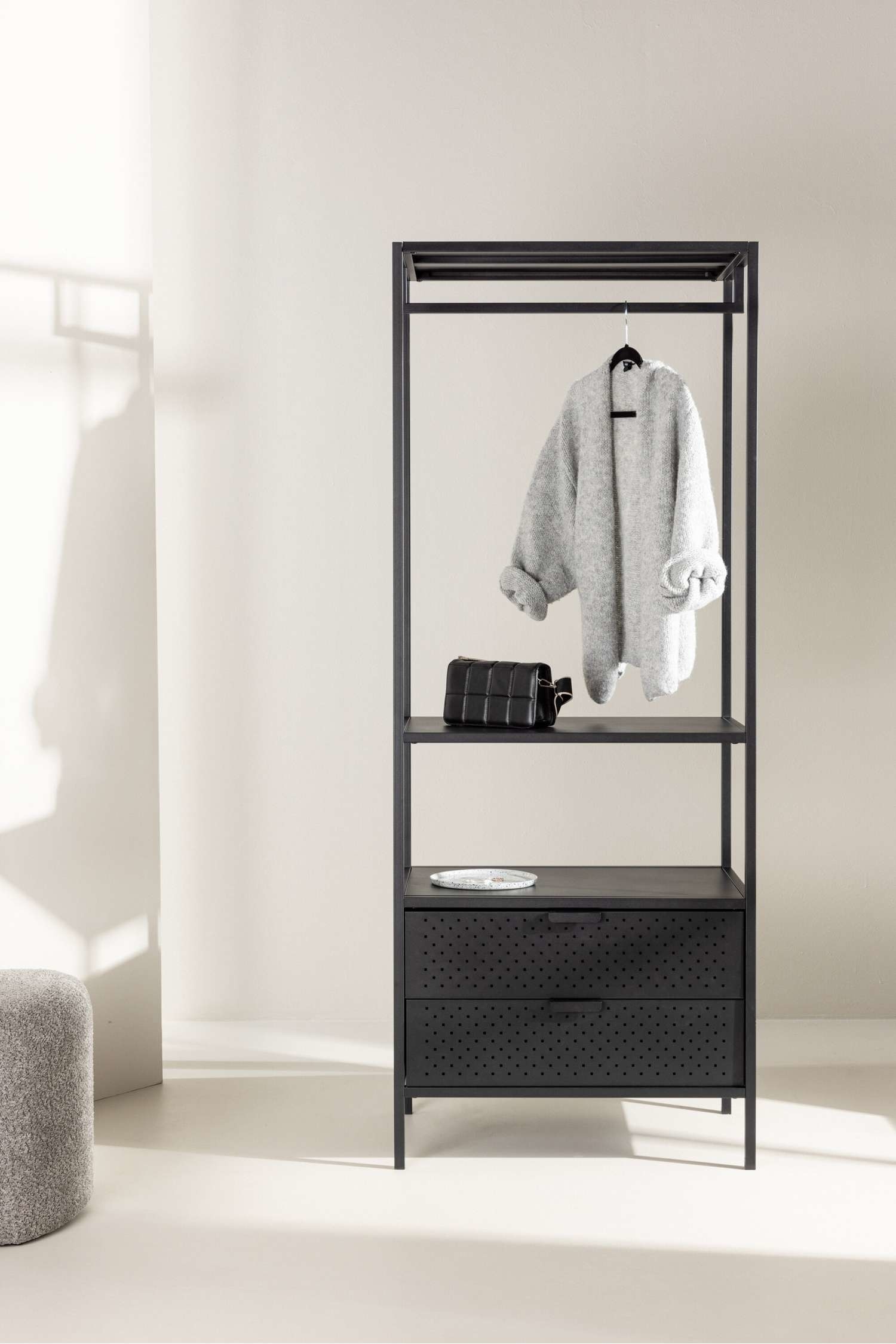 Malibu Hanger - Steel, Black