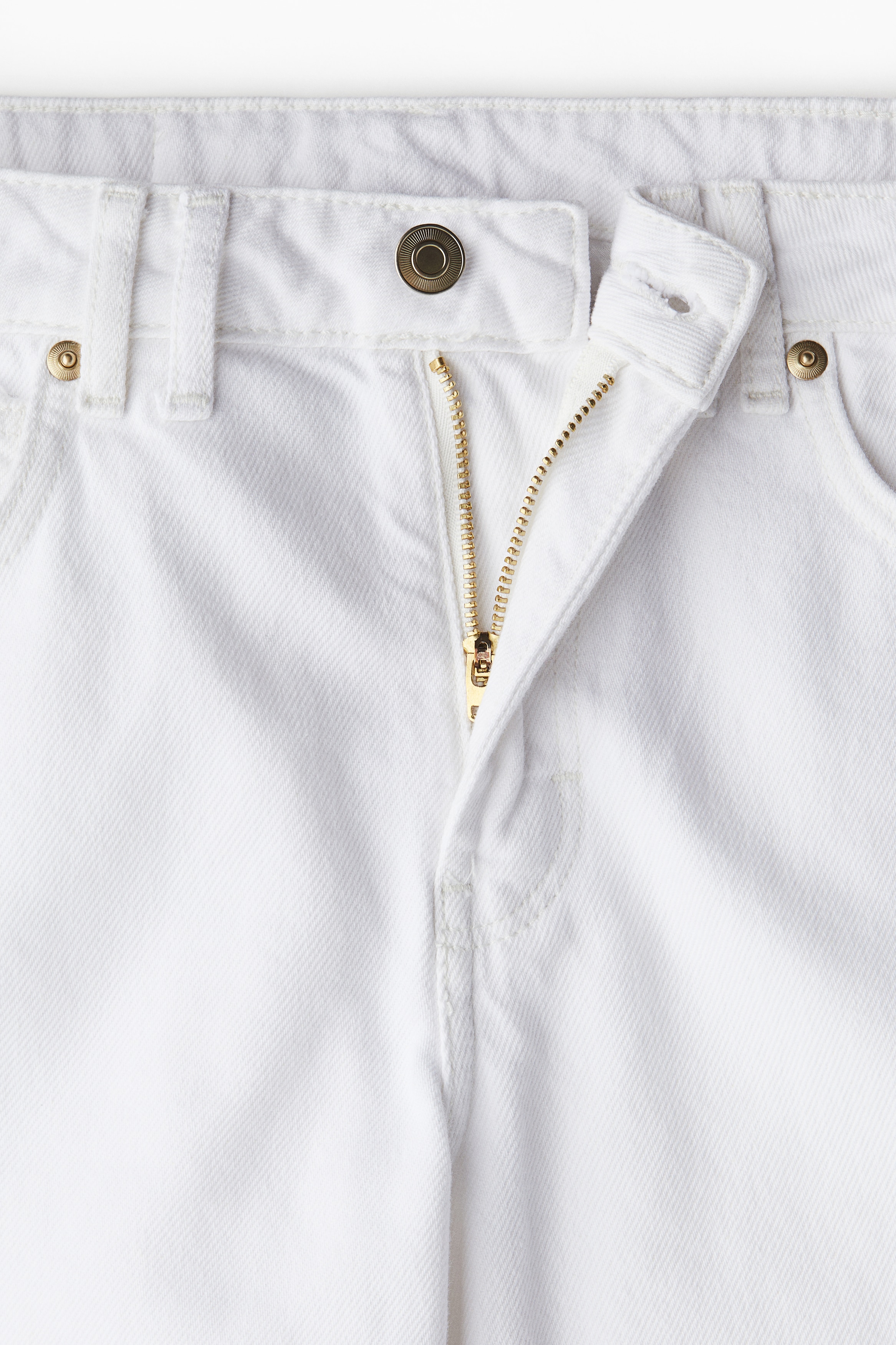 Short Jean Blanc H&M Taille 38 - Occasion Très Bon état - Comme Neuf