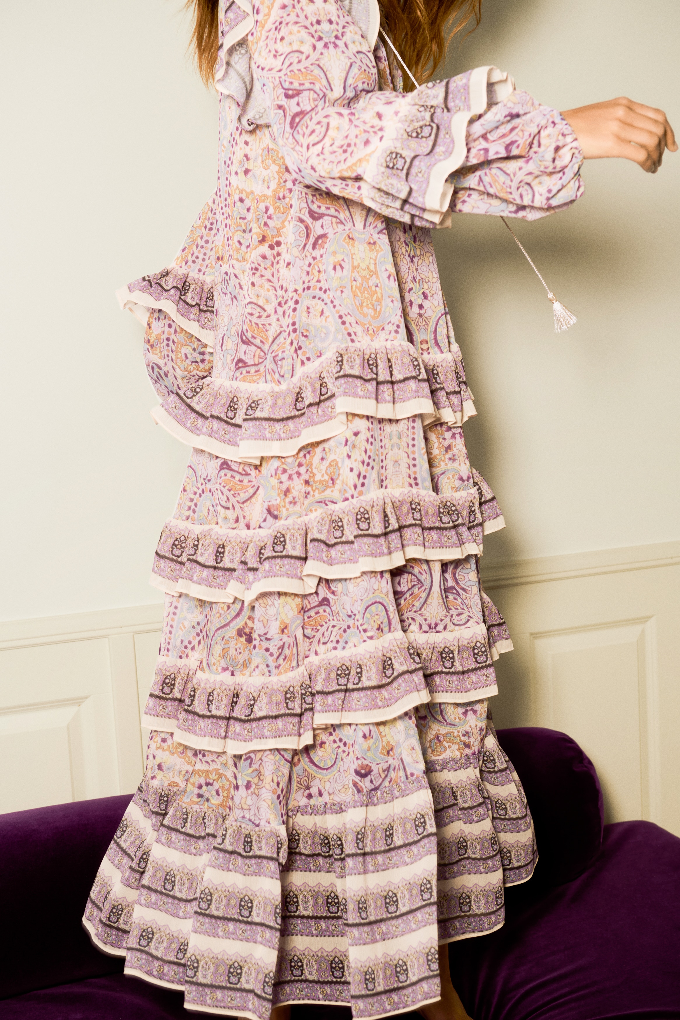 Flounced Tunic DressModel