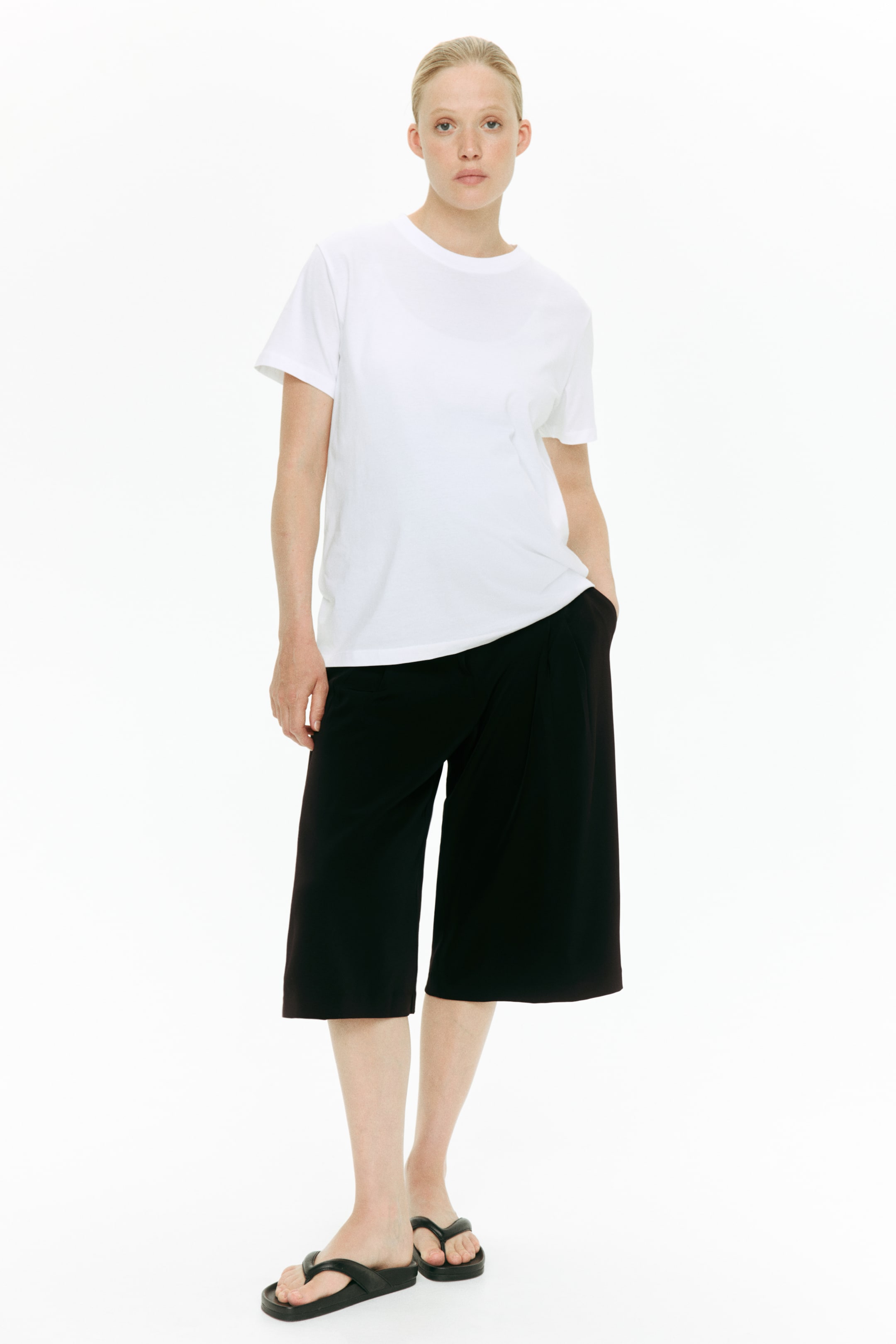 Женские кюлоты H&M MAMA Wide — фото 5