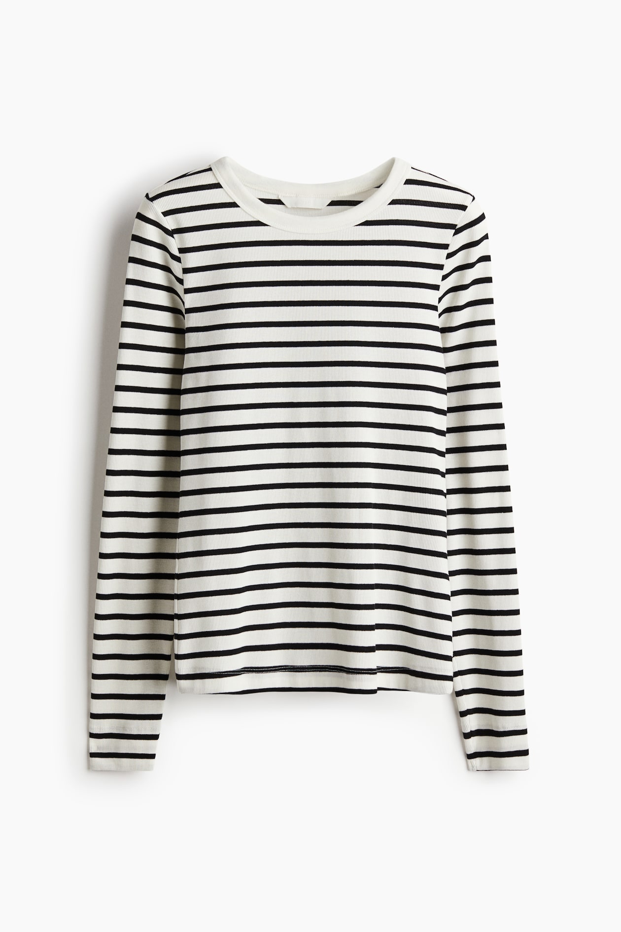 Ribbed Jersey Top