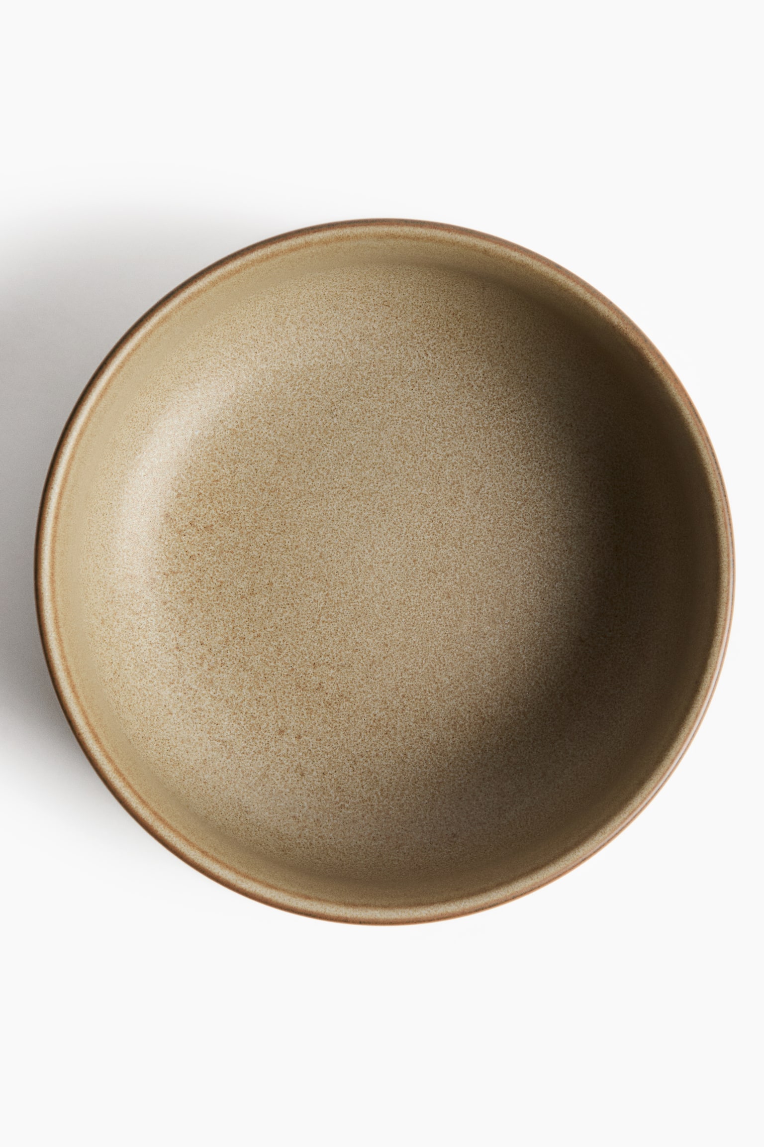 2-pack reactive-glaze bowls - Beige/Light beige/Black - 2