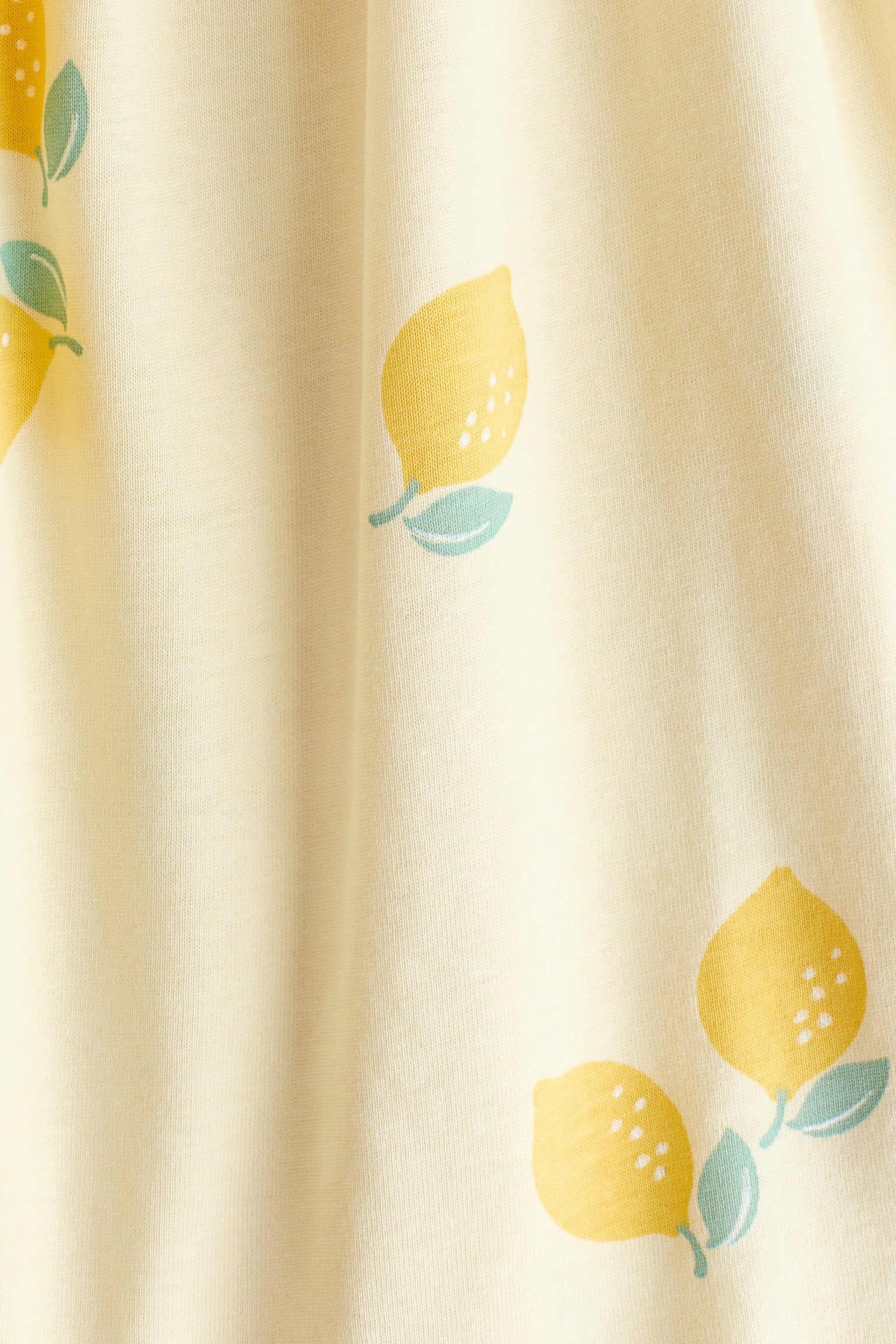 Gemustertes Baumwollkleid - Hellgelb/Zitronen/Hellblau/Schmetterlinge/Hellblau/Gestreift/Weiss/Wassermelonen/Hellrosa/Erdbeeren/Mehrfarbig/Gestreift/Hellgrün/Kirschen/Hellrosa/Einhörner/Hellblau/Schleifen/Weiss/Rosa geblümt/Hellrosa/Schleifen/Pfirsichrosa/Schmetterlinge/Gelb/Zitronen/Hellgrün/Herzen/Hellgelb/Hello Sun/Hellrosa/Schwäne/Rosa/Ananasse - 5