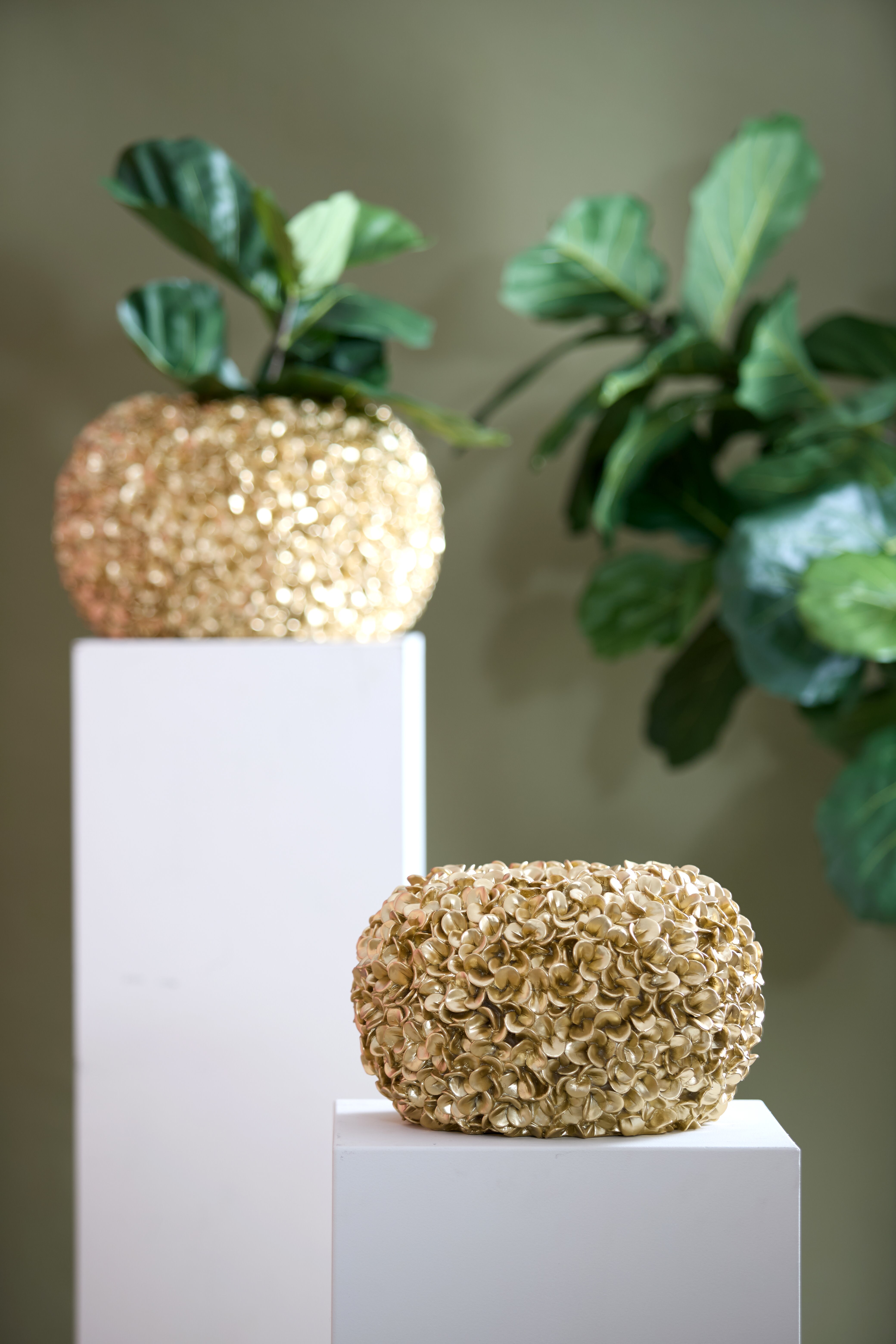 Phylia Vase - Gold