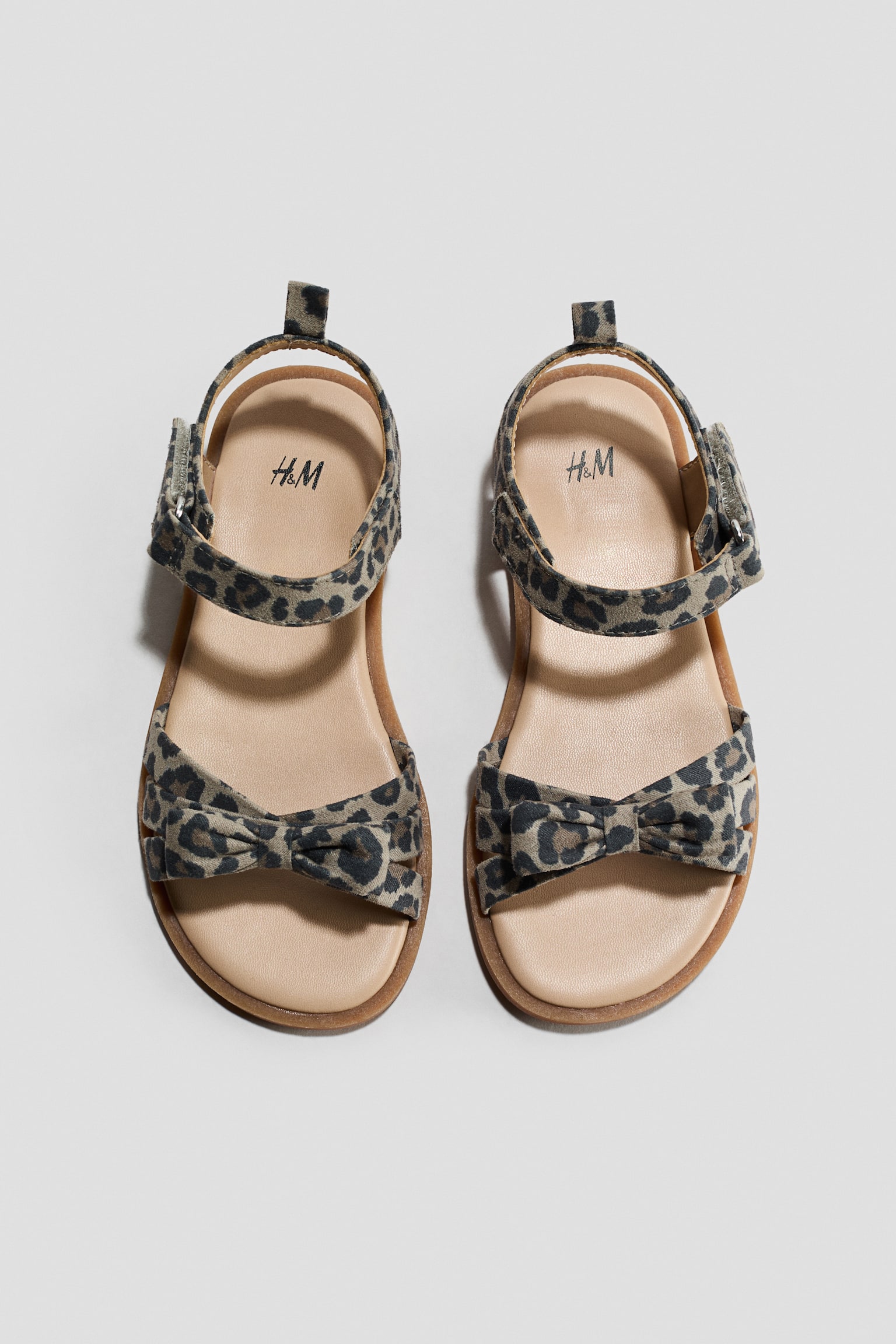 Sandaler - Beige/Leopardmønster/Hvid/Guld/Creme/Kirsebær