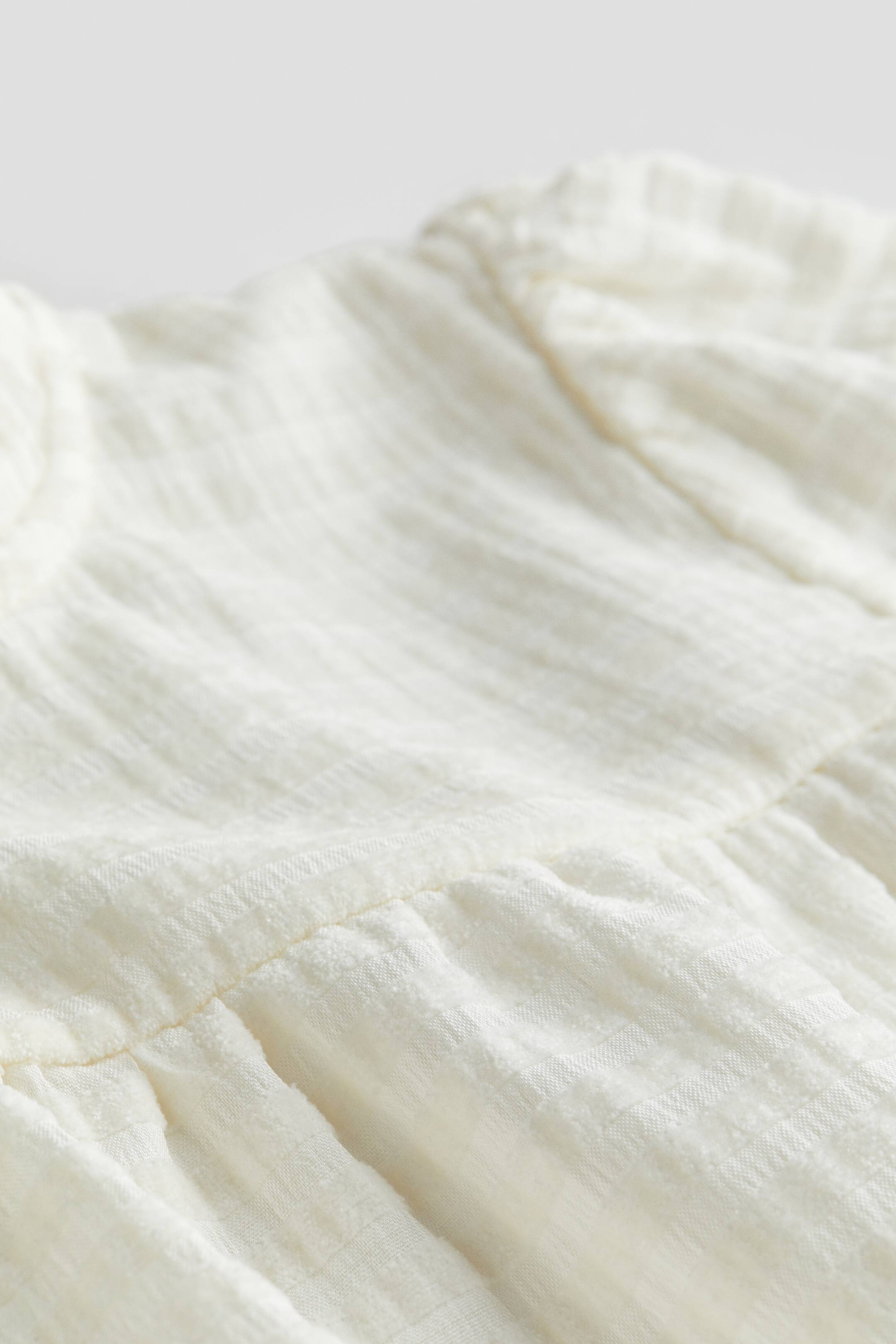 이미지 확대 보기: 프릴 칼라 블라우스 - 화이트 - Kids | H&M KR 2