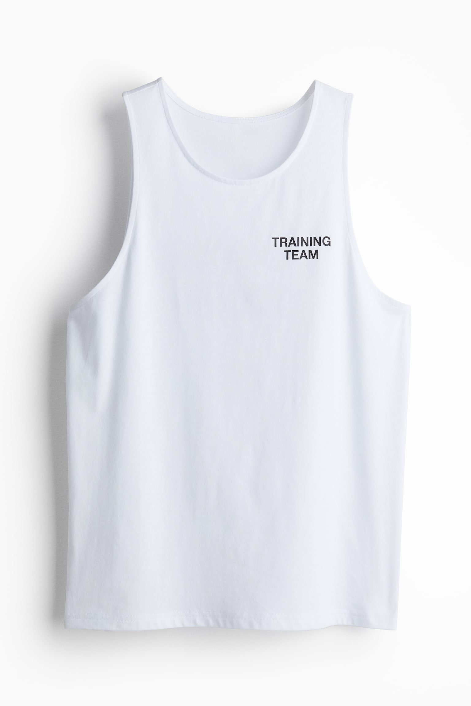 Regular Fit Sports vest top in DryMove™ - White/Training Team/Black/Training Team - 2