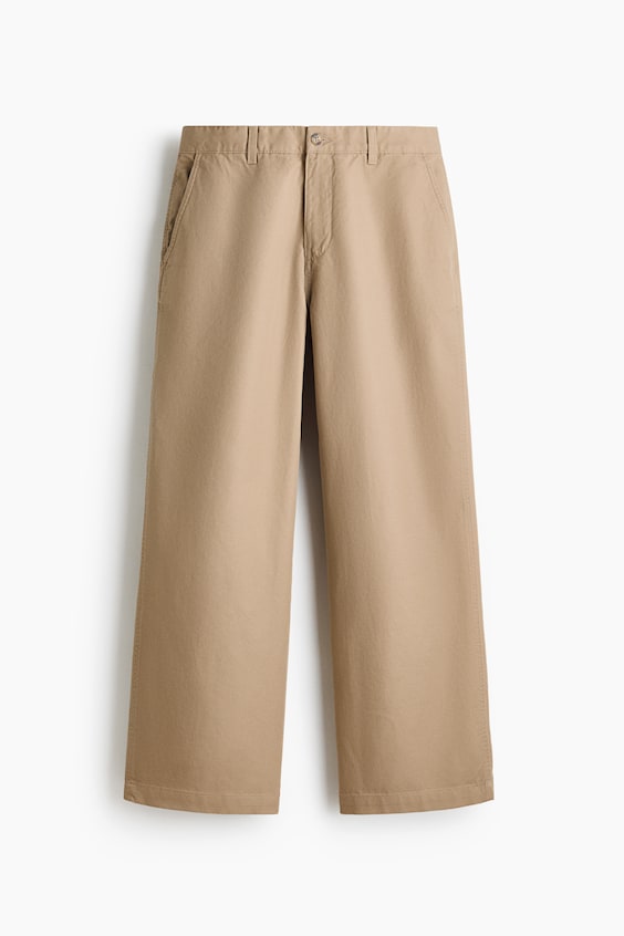 Мужские брюки H&M Loose-Fit Cotton Chinos