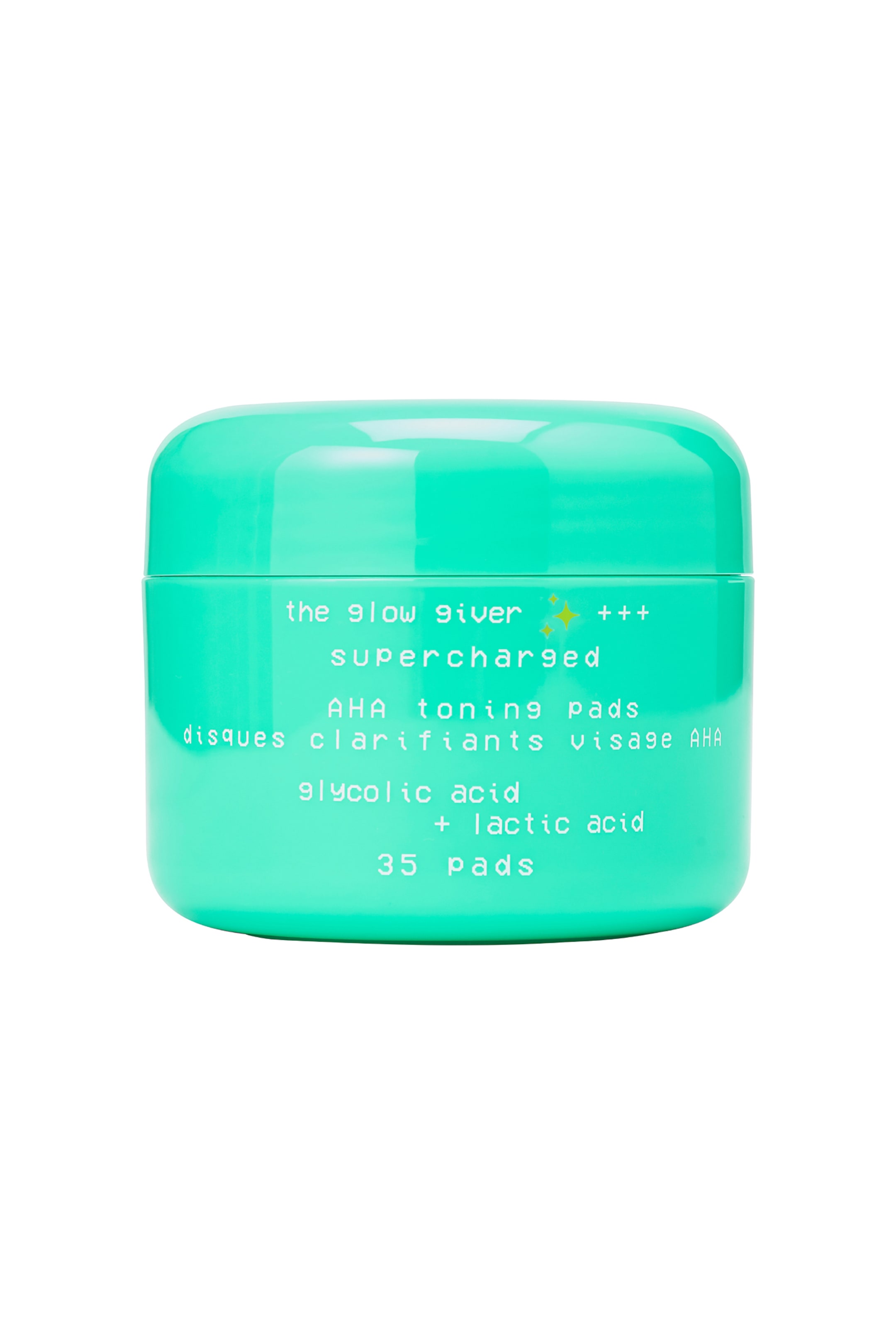 Größeres Bild ansehen: The Glow Giver Supercharged Aha Toning Pads 35pcs - Aloe Vera - Glow Hub - Beauty all | H&M DE 1