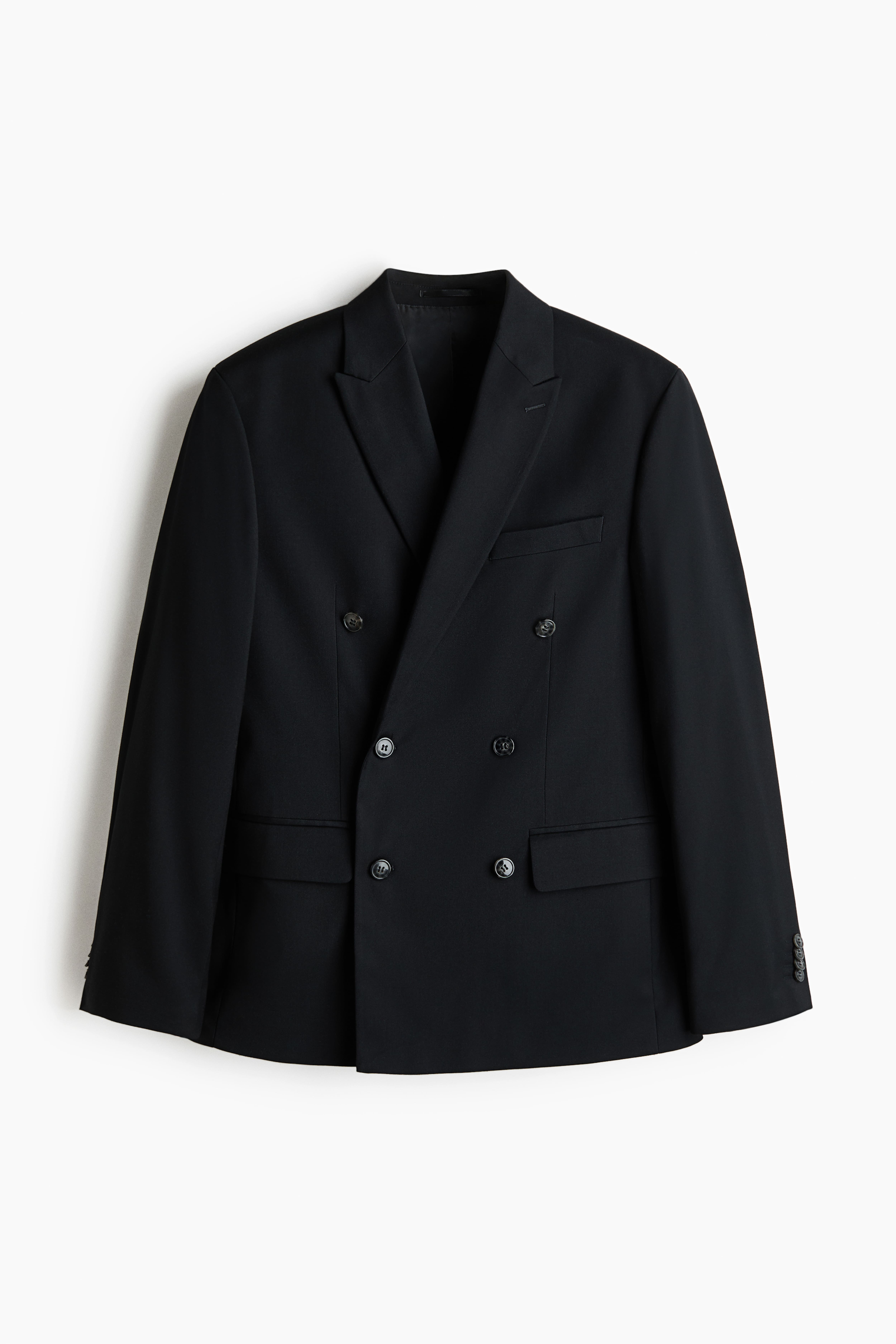 Regular-Fit Double-Breasted Jacket