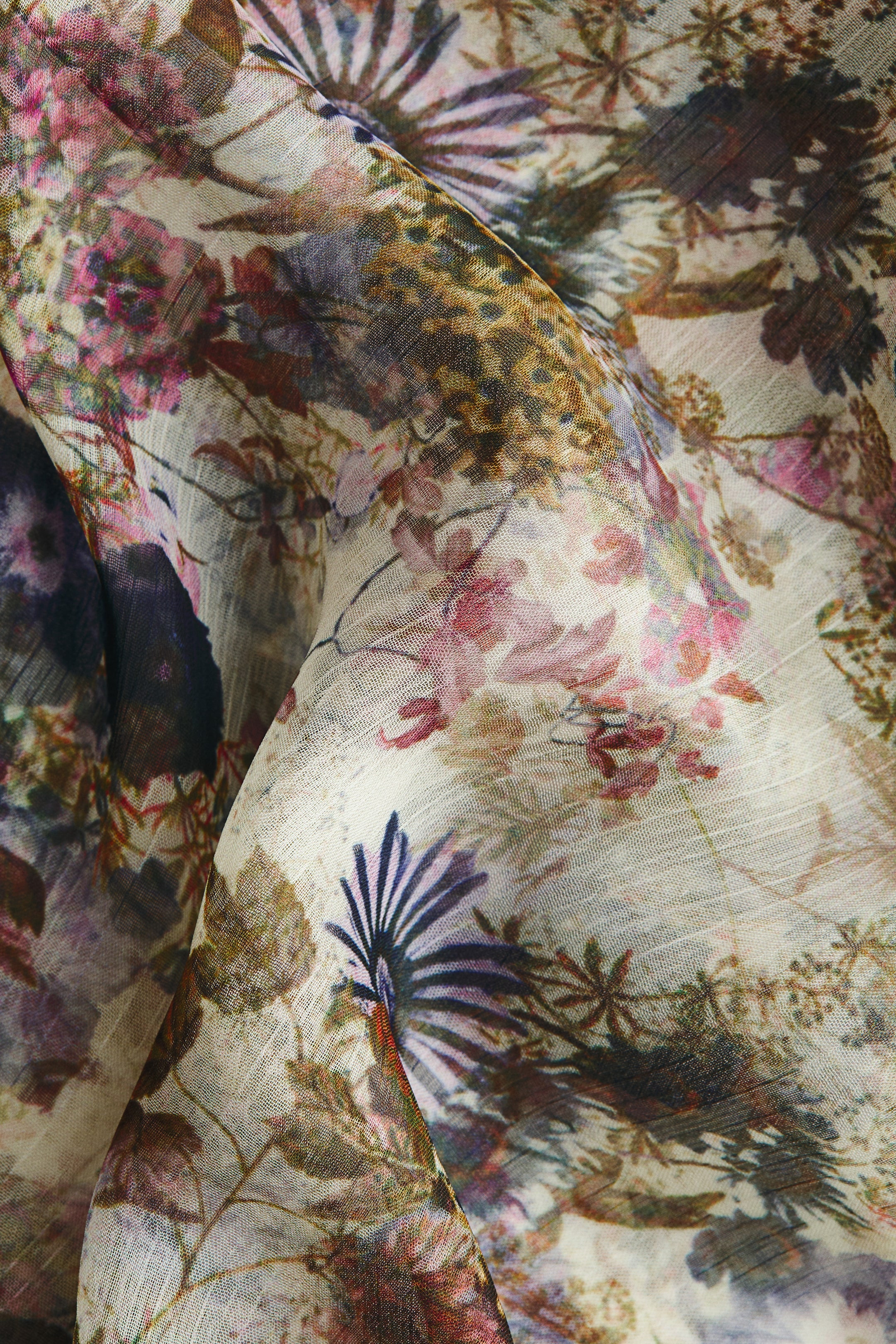 Agrandir l'image: Blouse vaporeuse - Crème/fleuri - FEMME | H&M FR 4