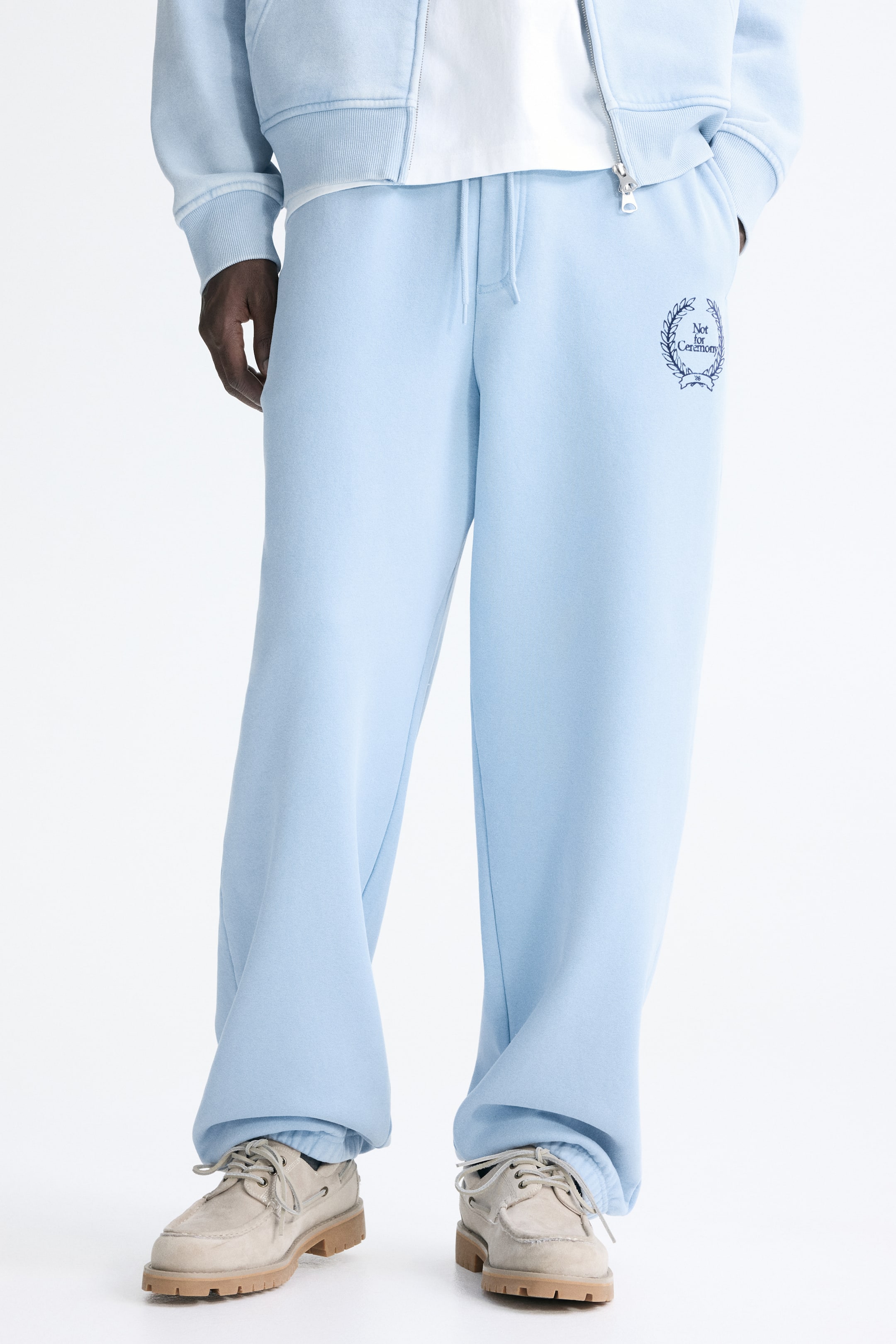 Grotere afbeelding bekijken: Sweatpants - Loose Fit - Lichtblauw - HEREN | H&M NL 2