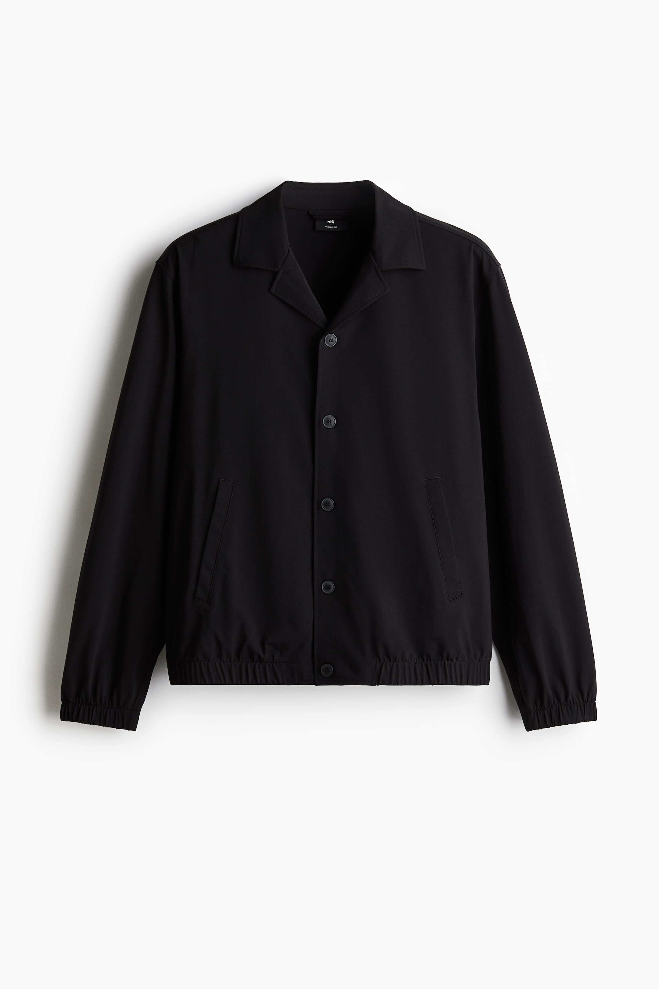 Regular Fit Jersey jacket - Black - Men | H&M GB 6