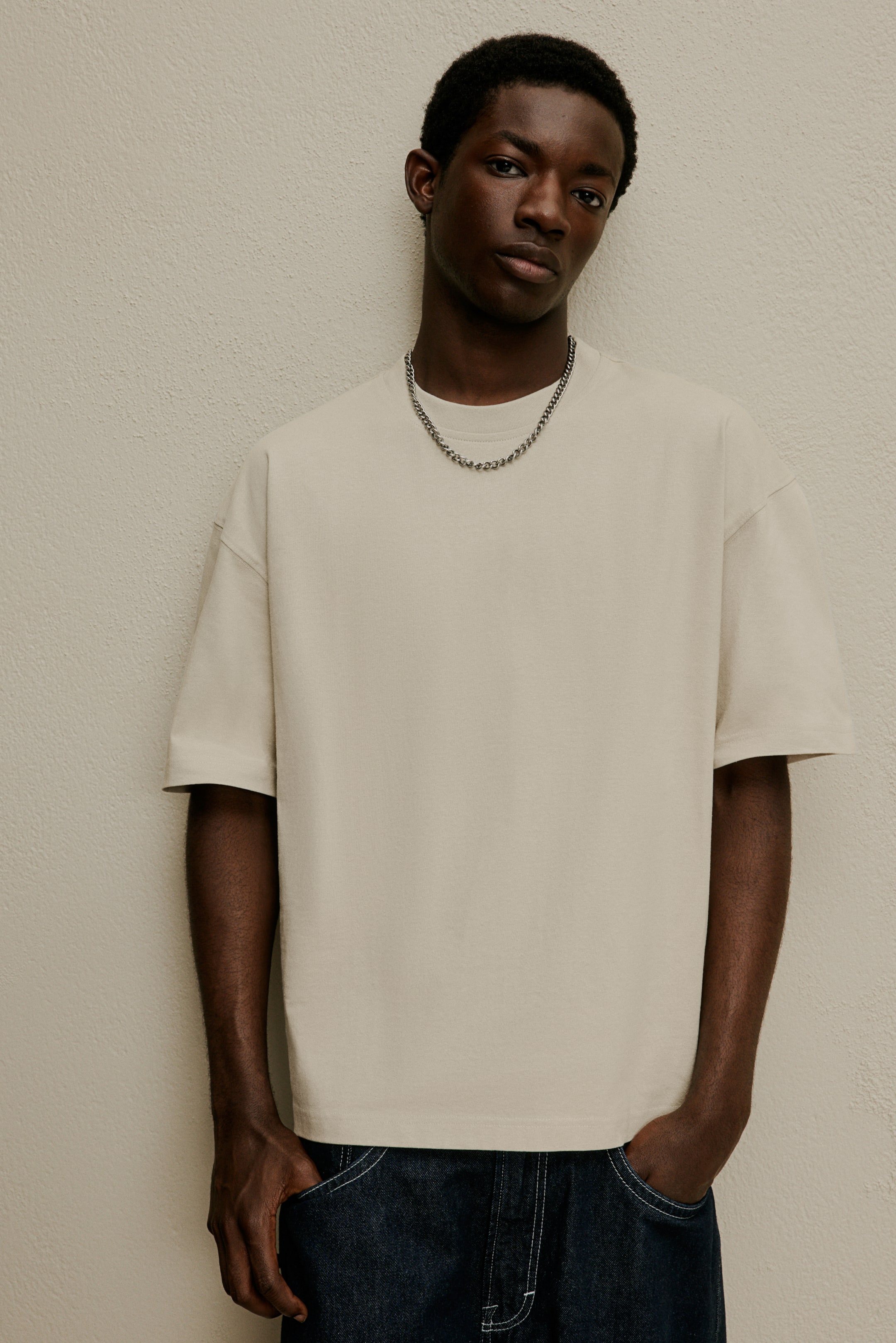 Oversized Fit Cotton T-shirt