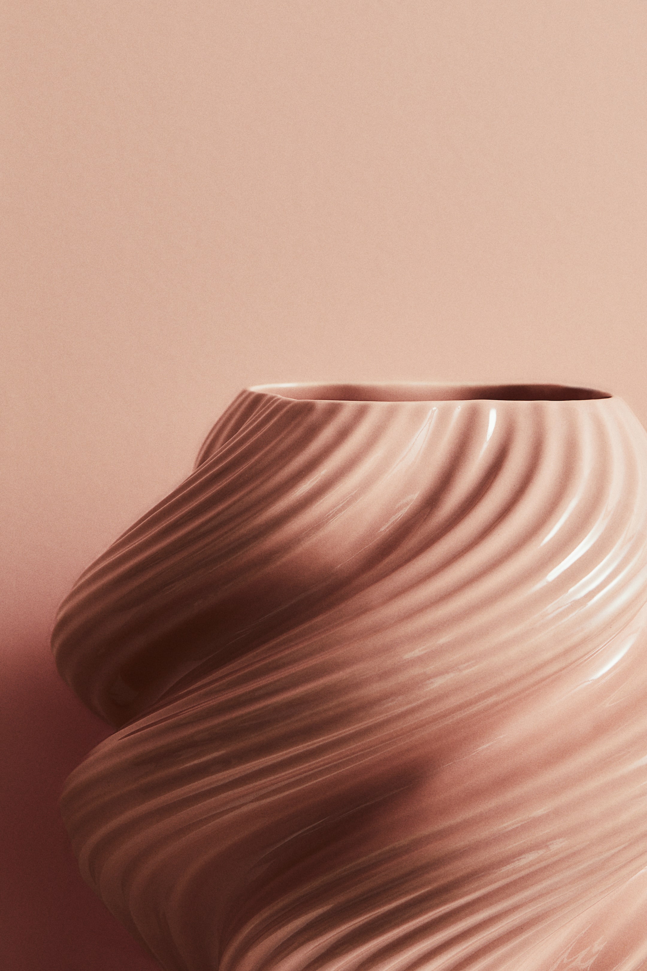 Stoneware vase - Pink - Home All | H&M GB 1